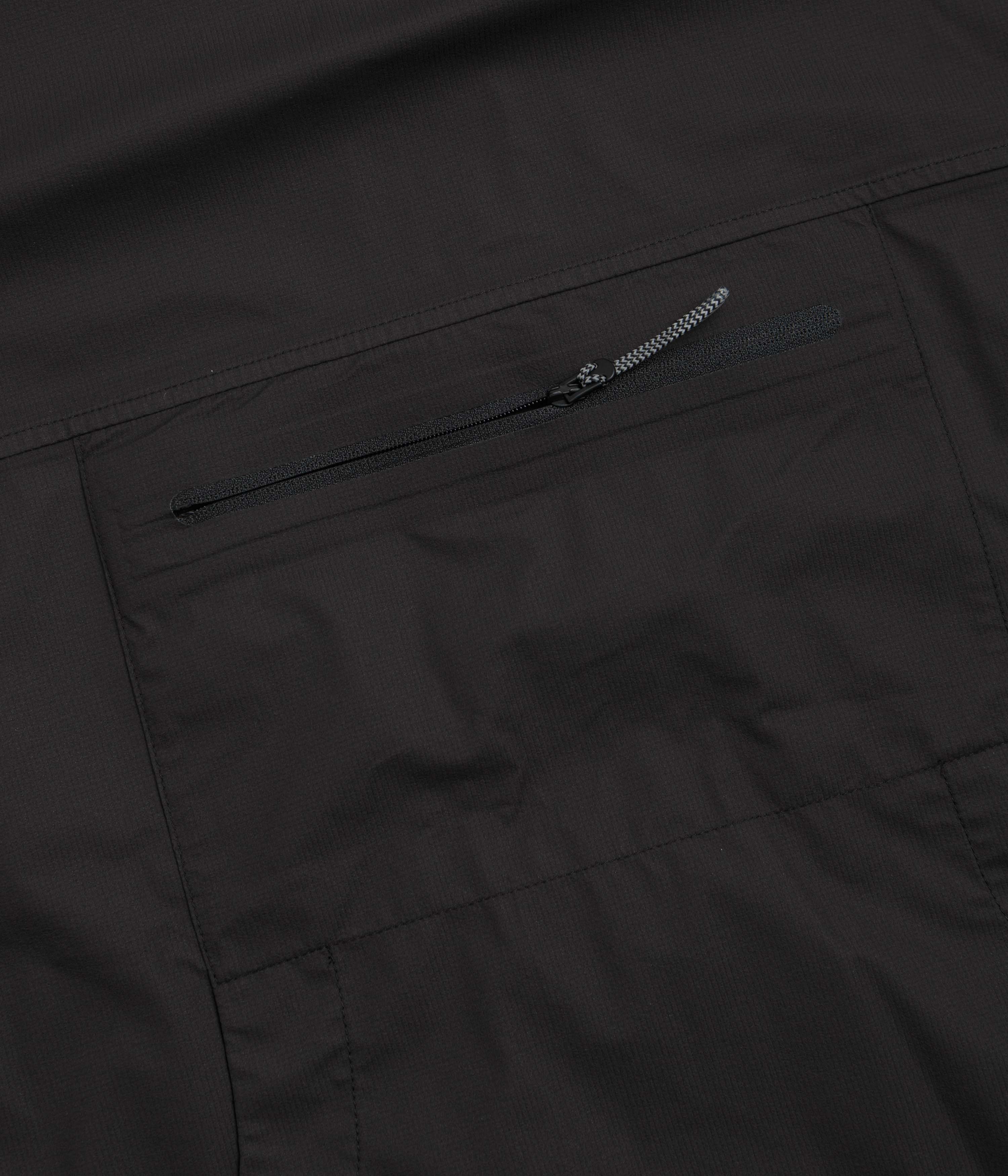ROA Zip Up Shirt Jacket - Black