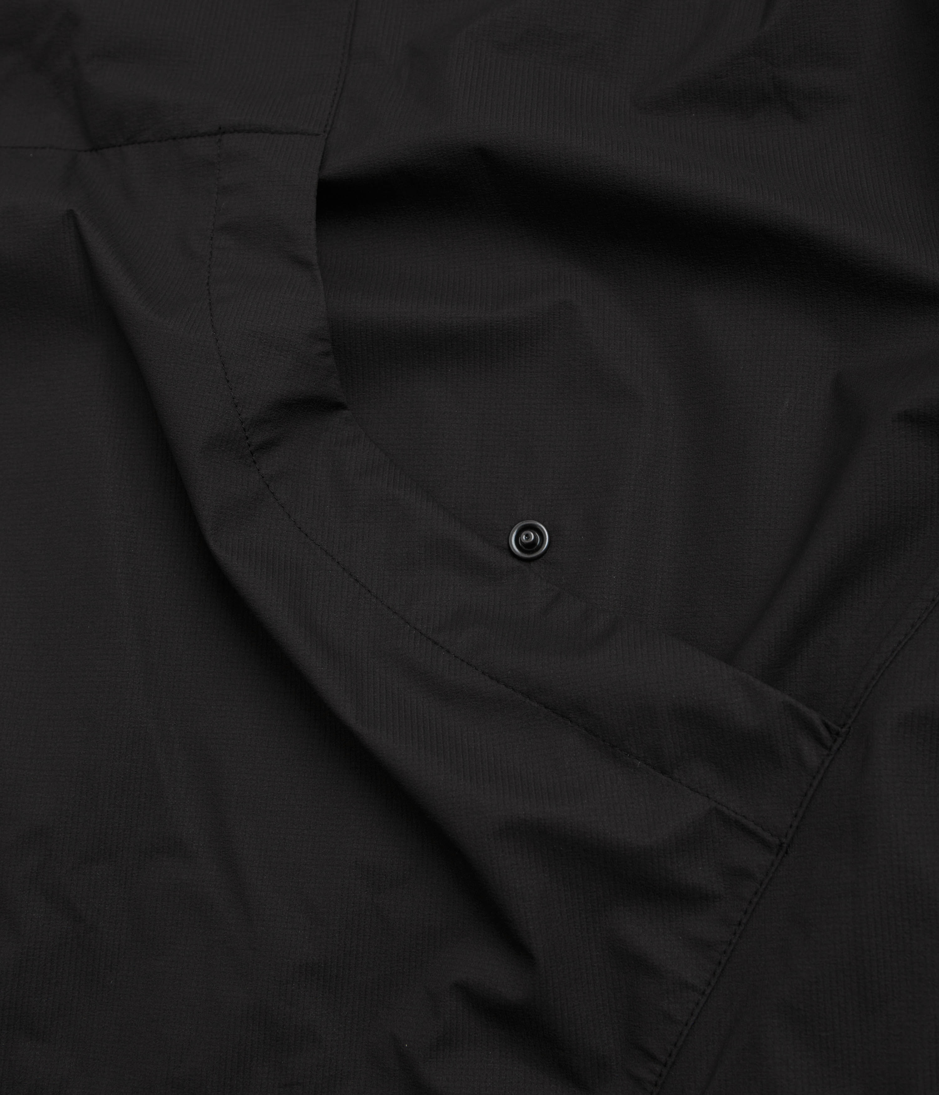 ROA Zip Up Shirt Jacket - Black