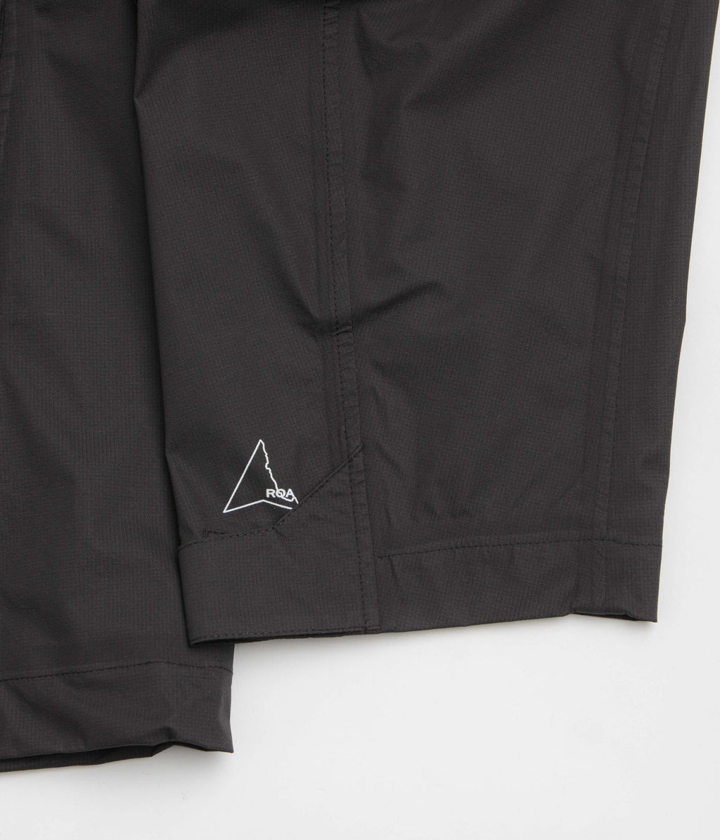 ROA Zip Up Shirt Jacket - Black