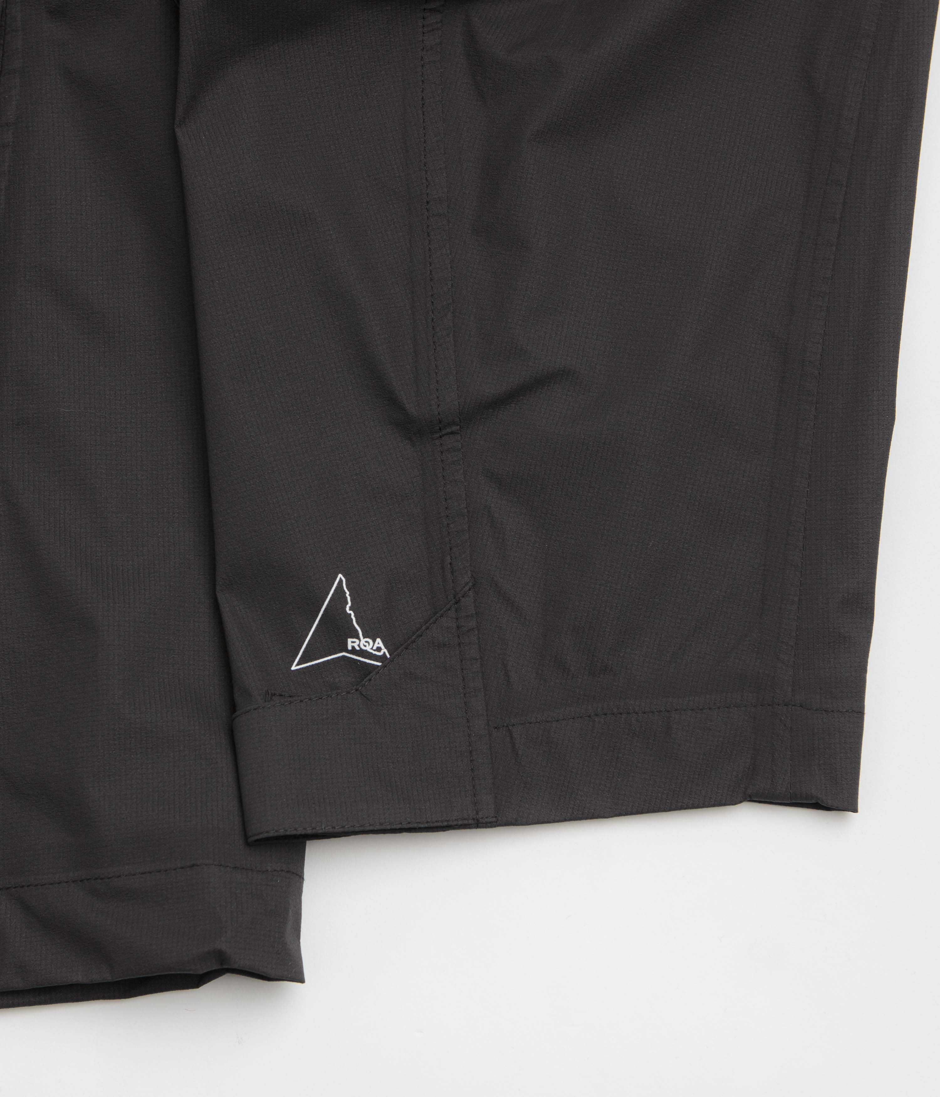 ROA Zip Up Shirt Jacket - Black
