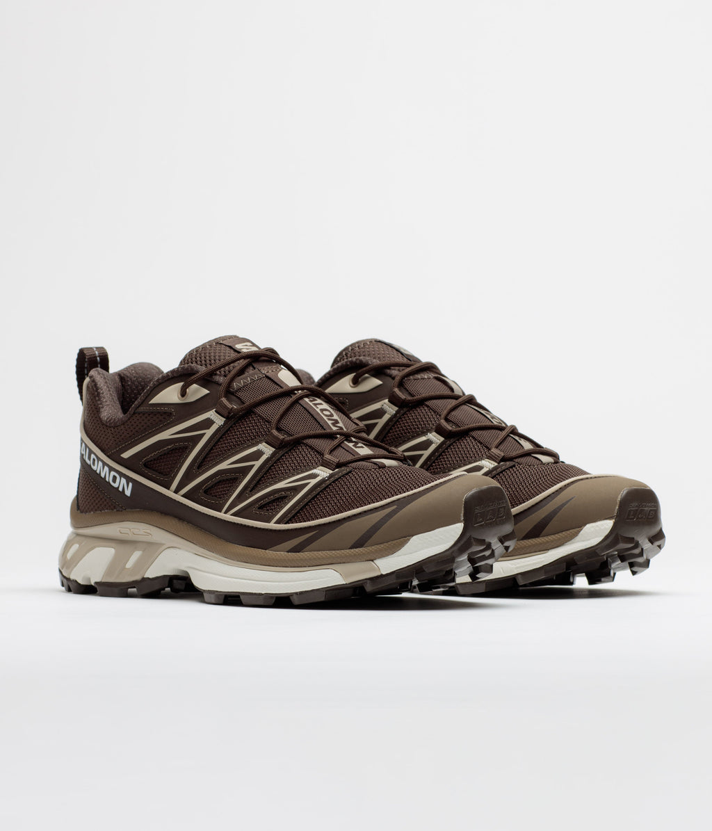 Salomon XT-6 Expanse Shoes - Earth Brown / White Pepper