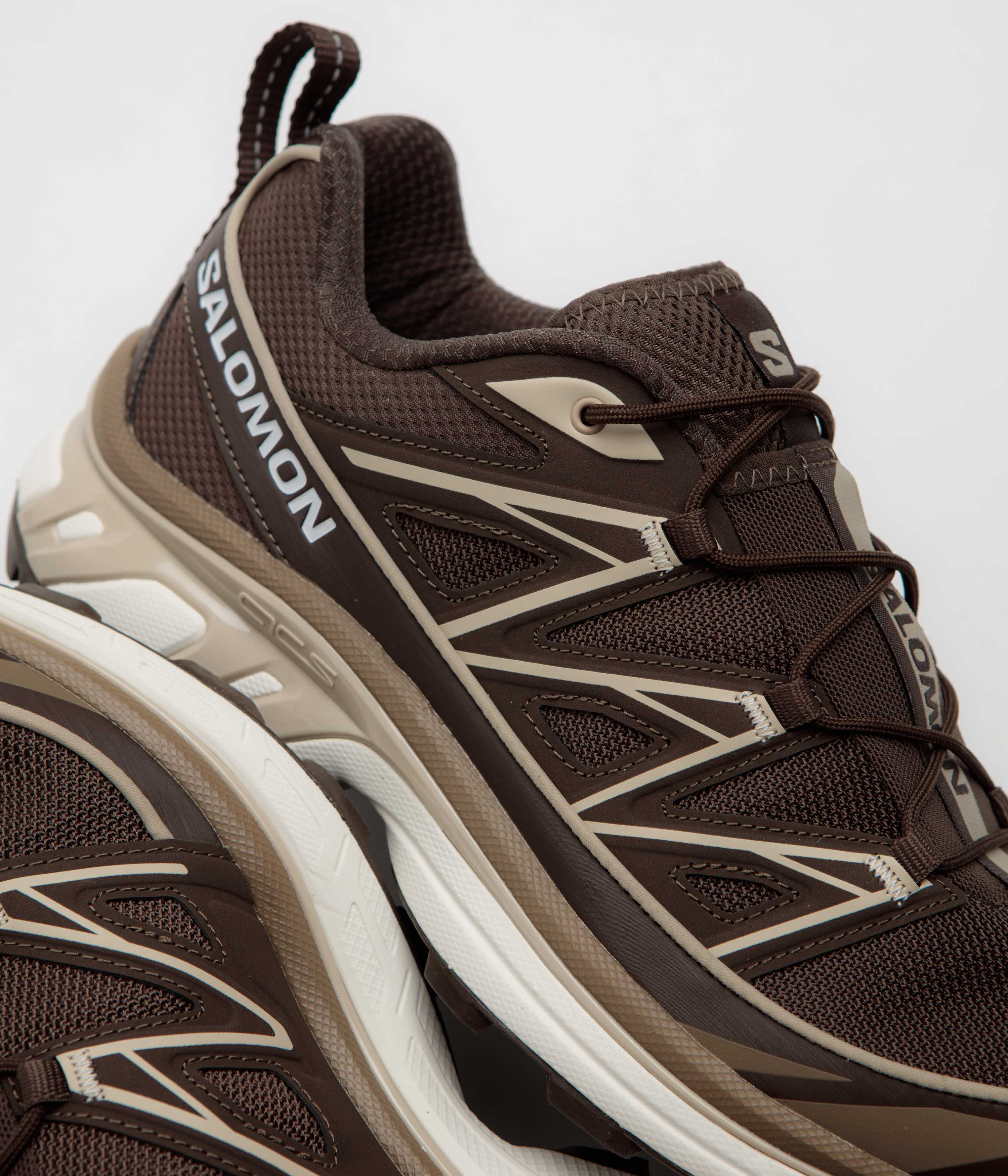 Salomon XT-6 Expanse Shoes - Earth Brown / White Pepper