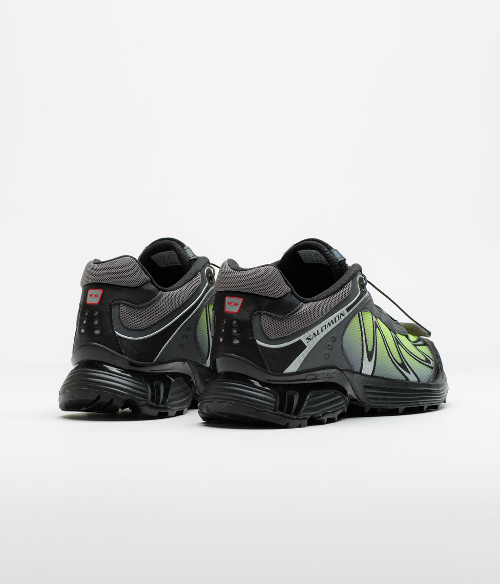 Salomon XT-Whisper Shoes - Black / Asphalt / Acid Lime