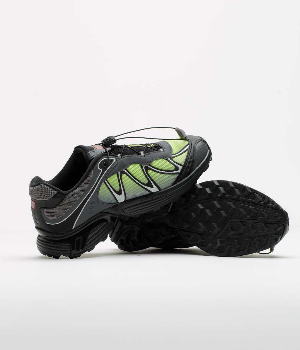 Salomon XT-Whisper Shoes - Black / Asphalt / Acid Lime