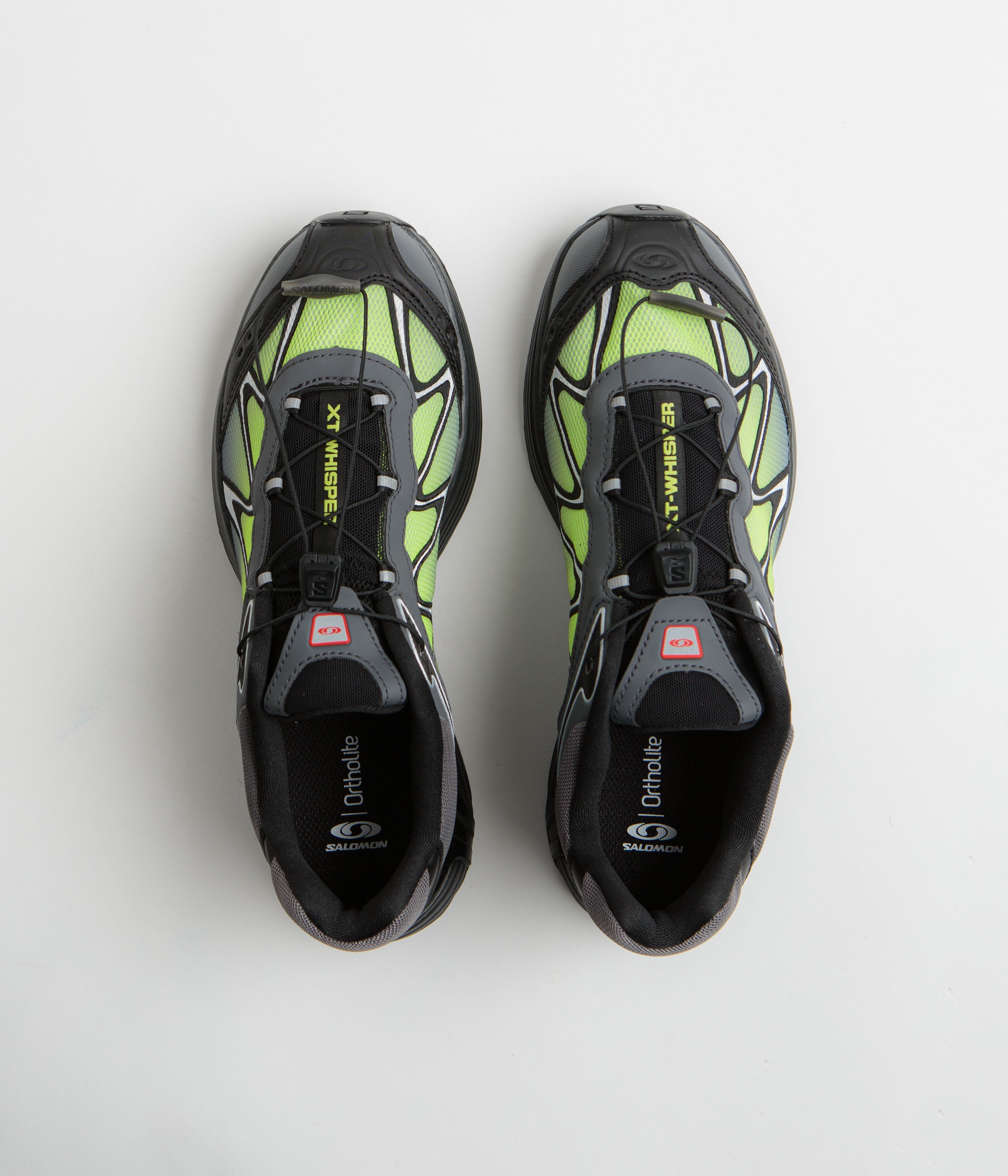 Salomon XT-Whisper Shoes - Black / Asphalt / Acid Lime
