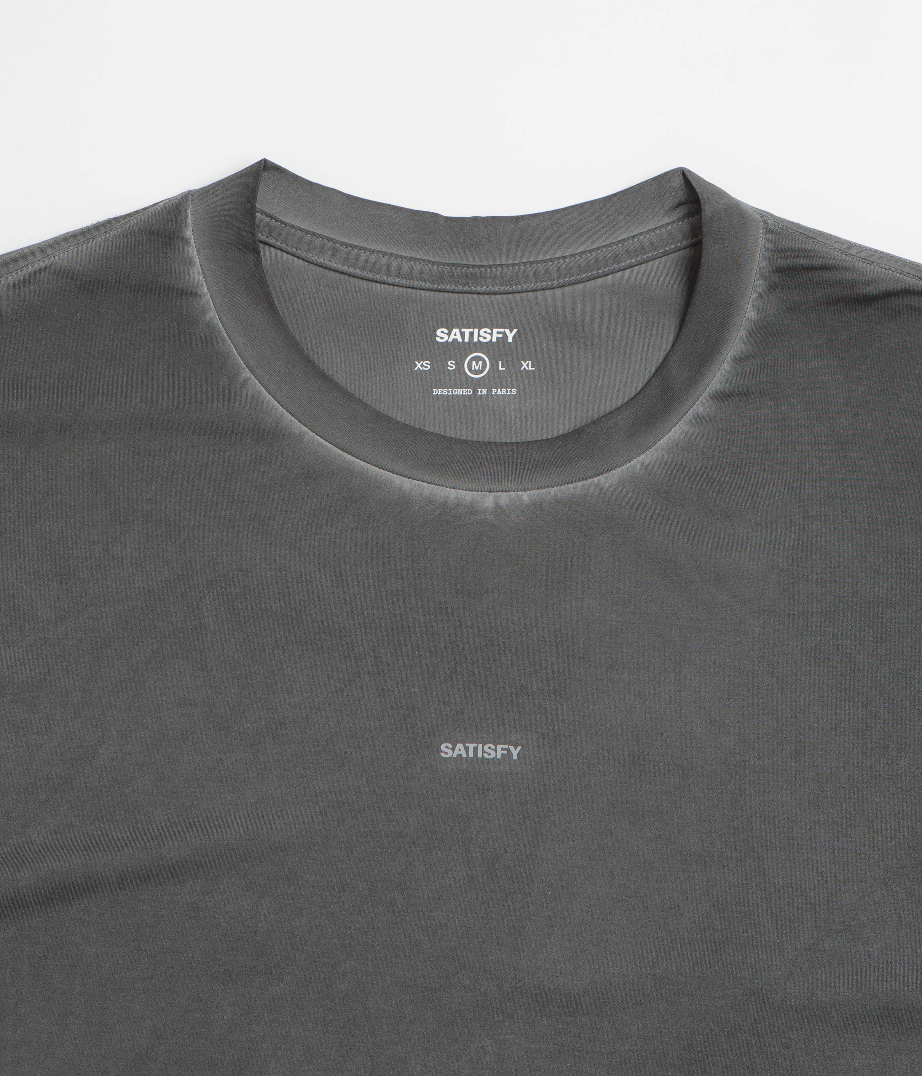 Satisfy AuraLite T-Shirt - Pigment Black