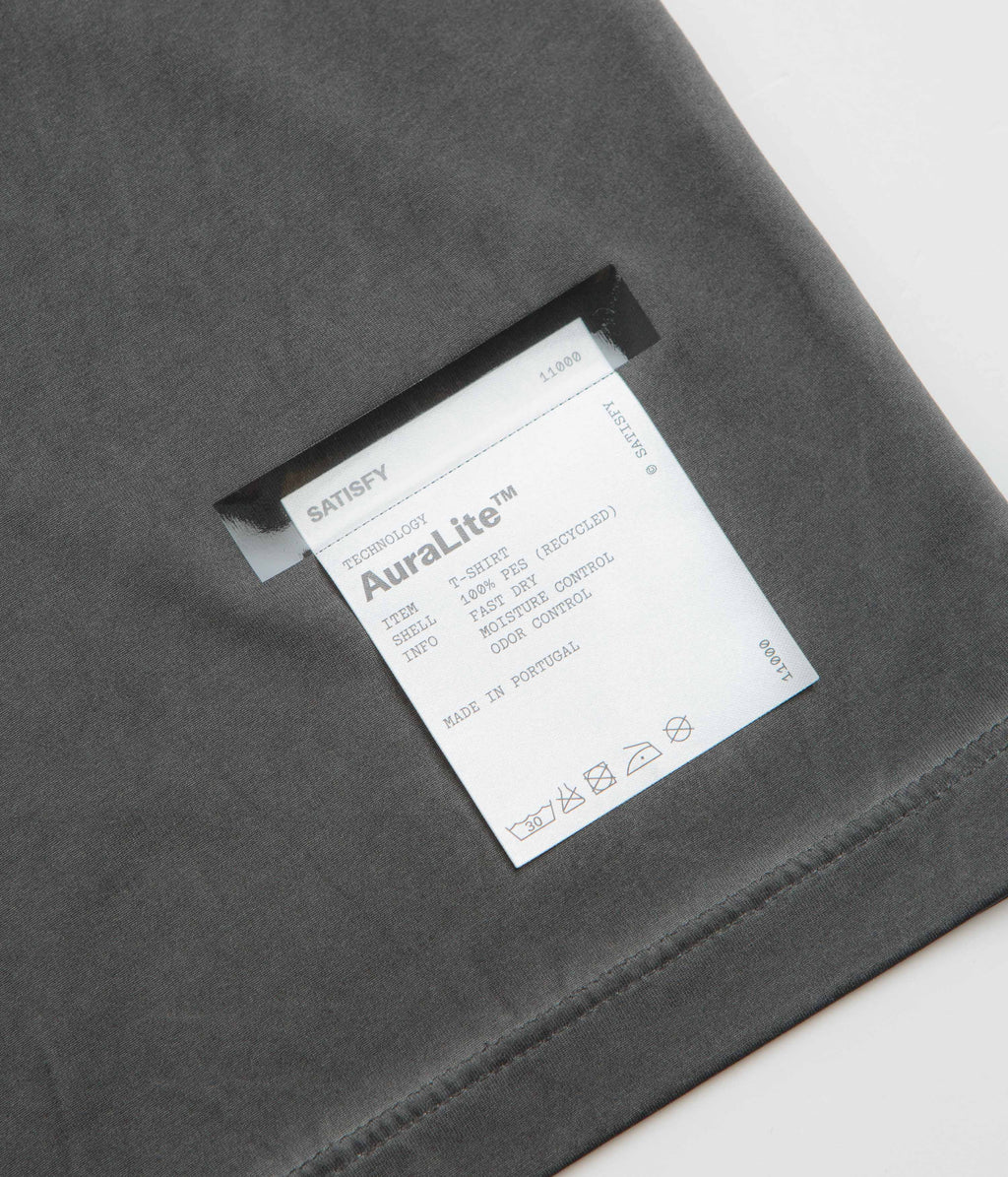 Satisfy AuraLite T-Shirt - Pigment Black