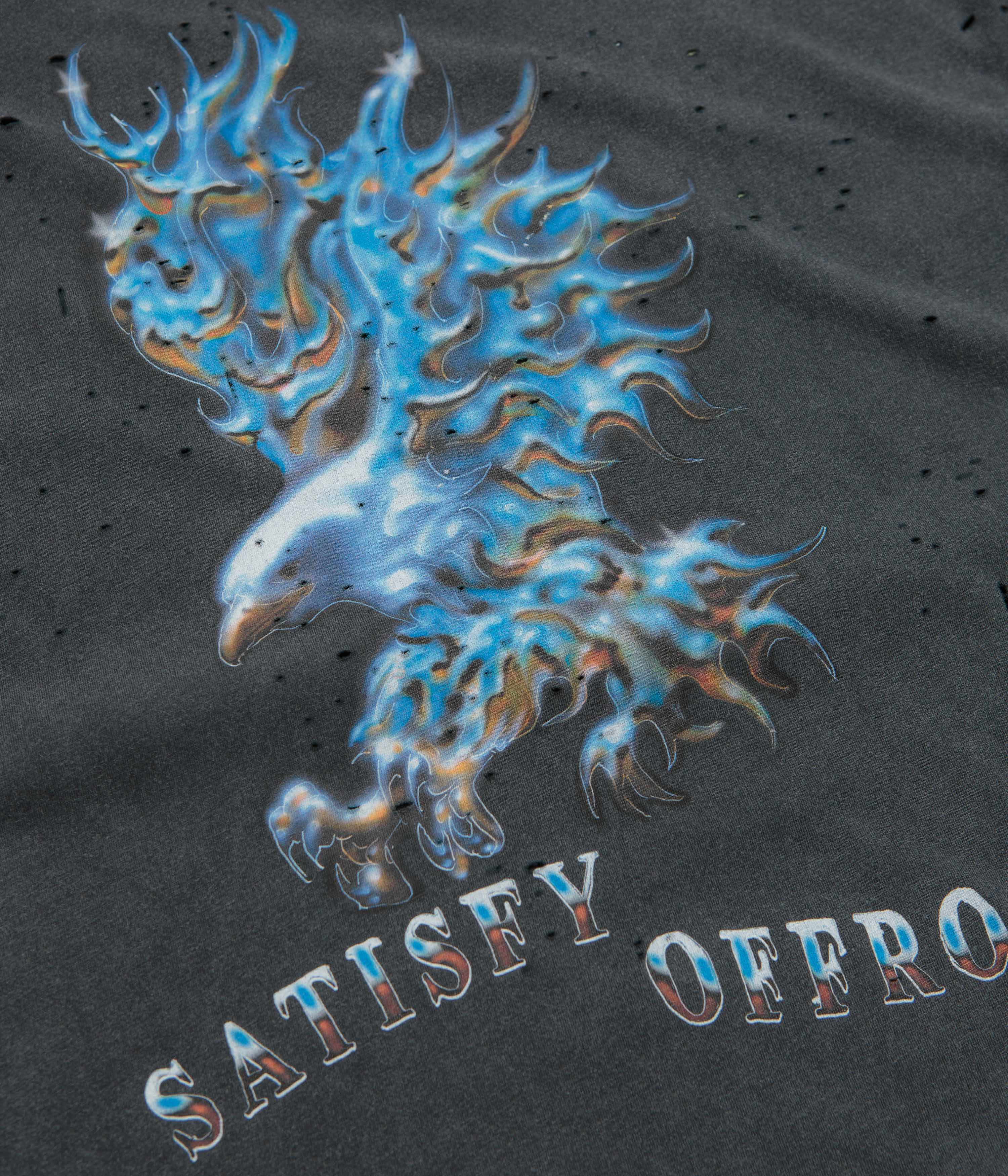 Satisfy MothTech Offroad T-Shirt - Aged Black