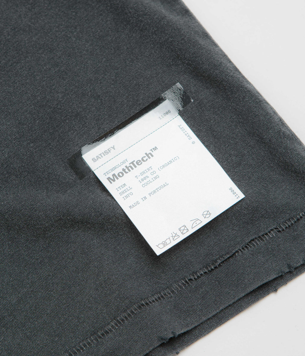 Satisfy MothTech Offroad T-Shirt - Aged Black