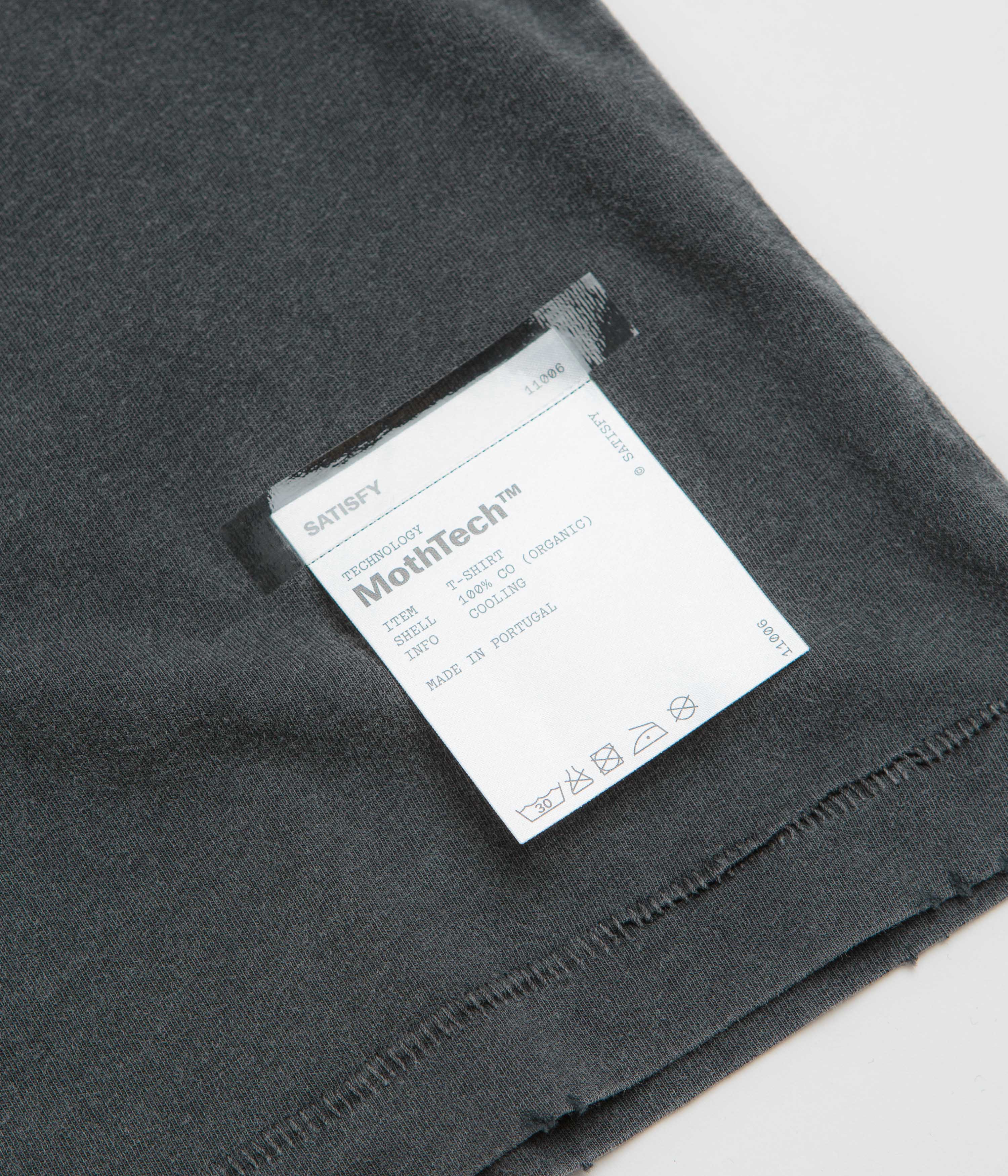 Satisfy MothTech Offroad T-Shirt - Aged Black