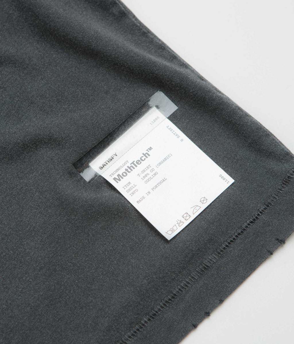 Satisfy MothTech Wild and Free T-Shirt - Aged Black