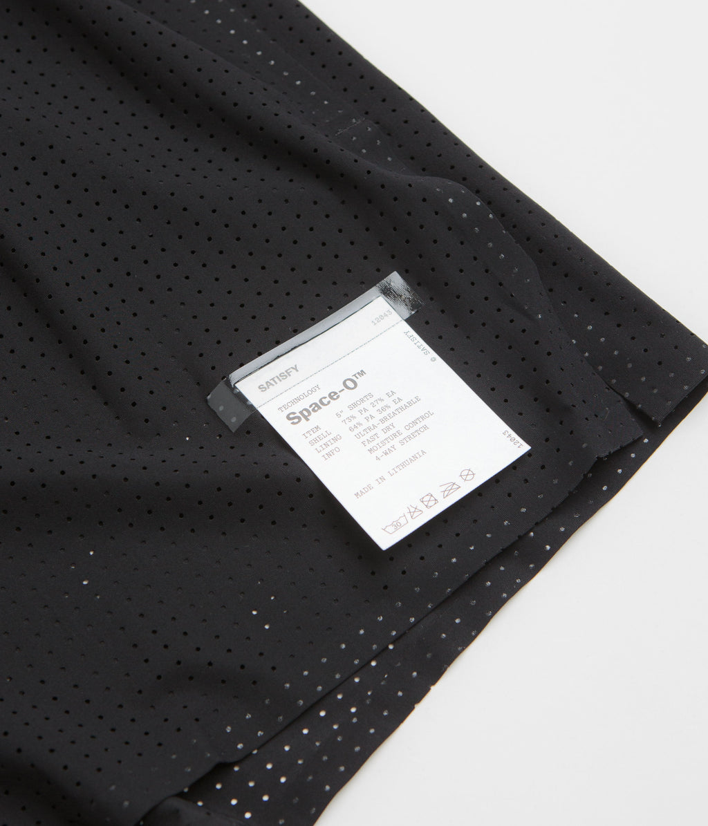 Satisfy Space-O 5" Shorts - Black