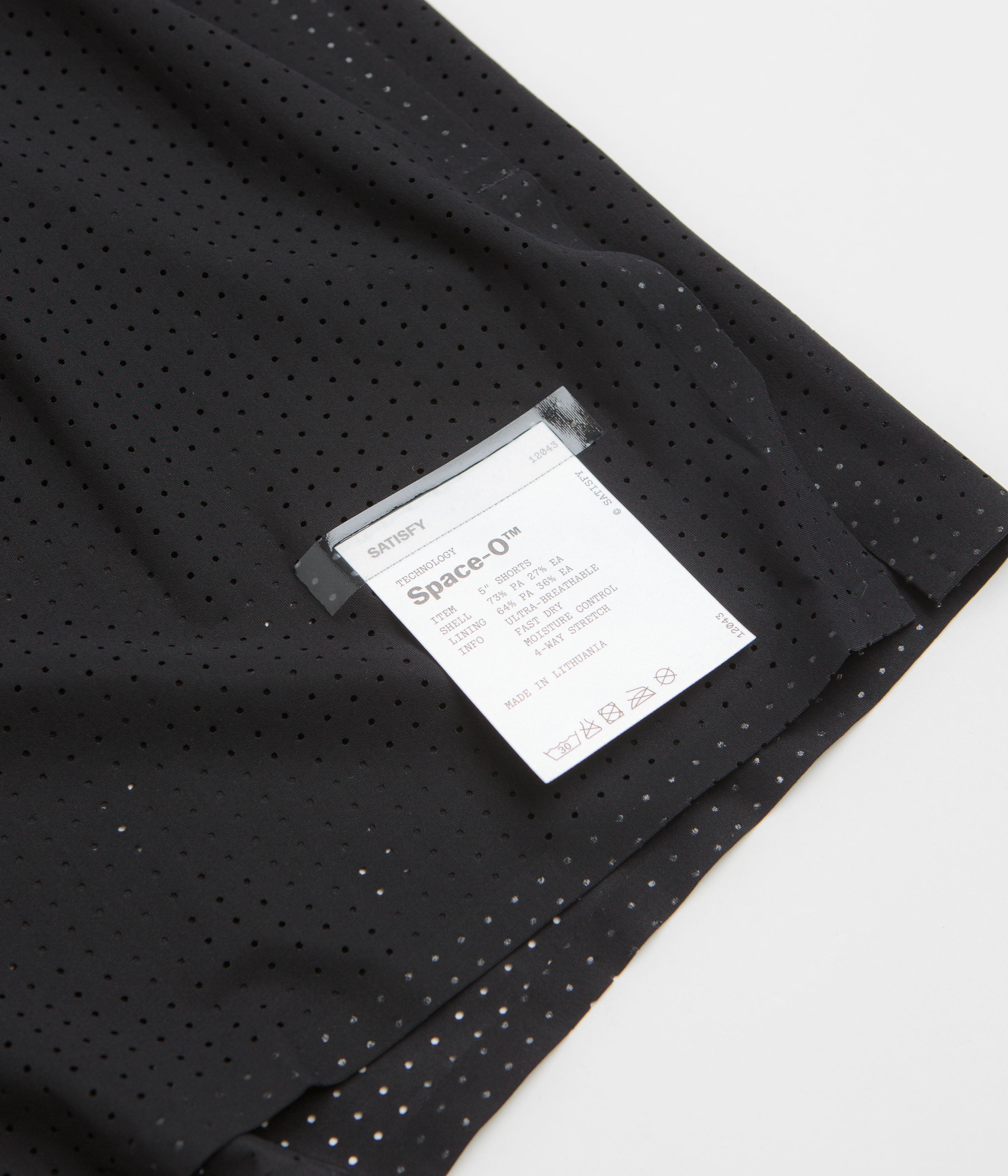 Satisfy Space-O 5" Shorts - Black
