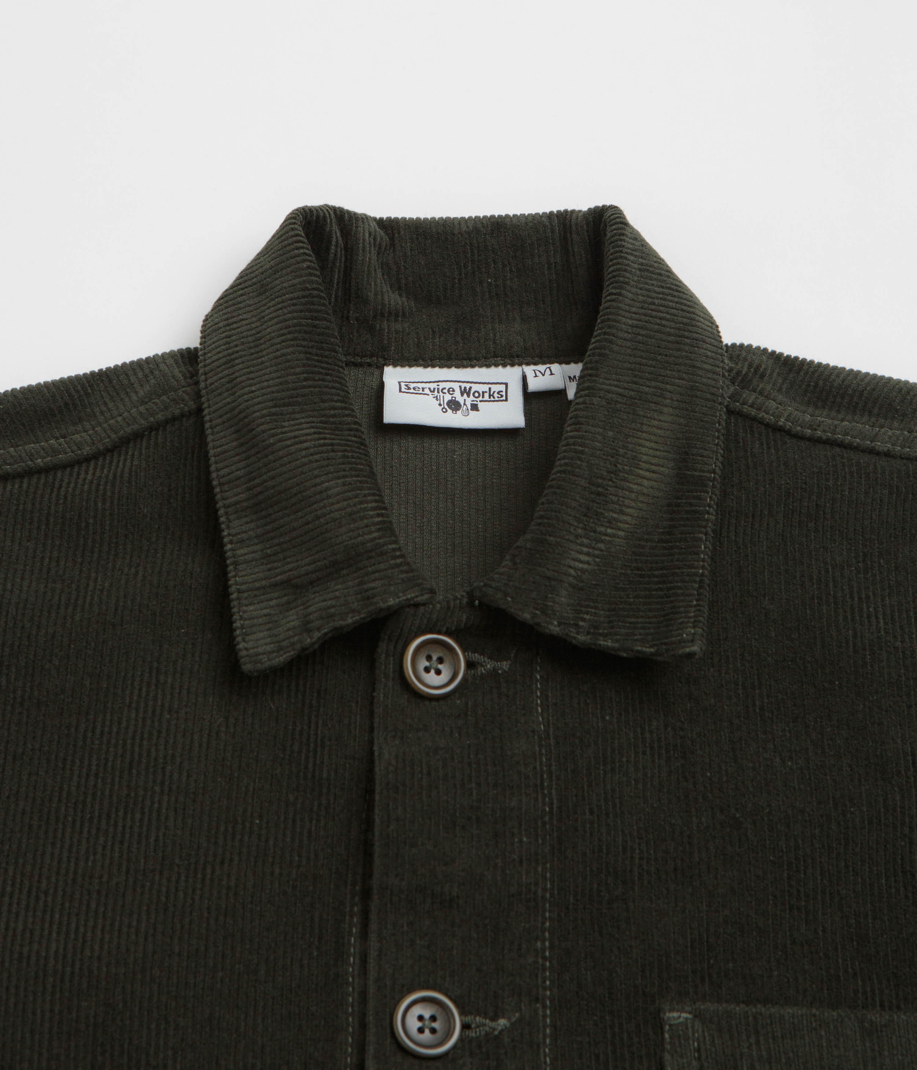 Service Works Corduroy Chore Shirt - Coppice