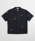 Service Works Cross Stitch Short Sleeve Shirt - Dark Navy