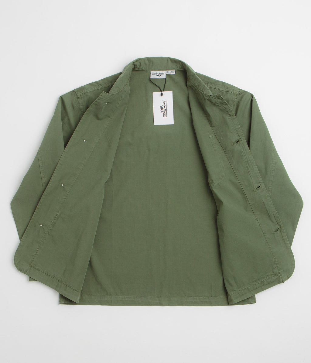 Service Works Easy Chef Shirt - Olive