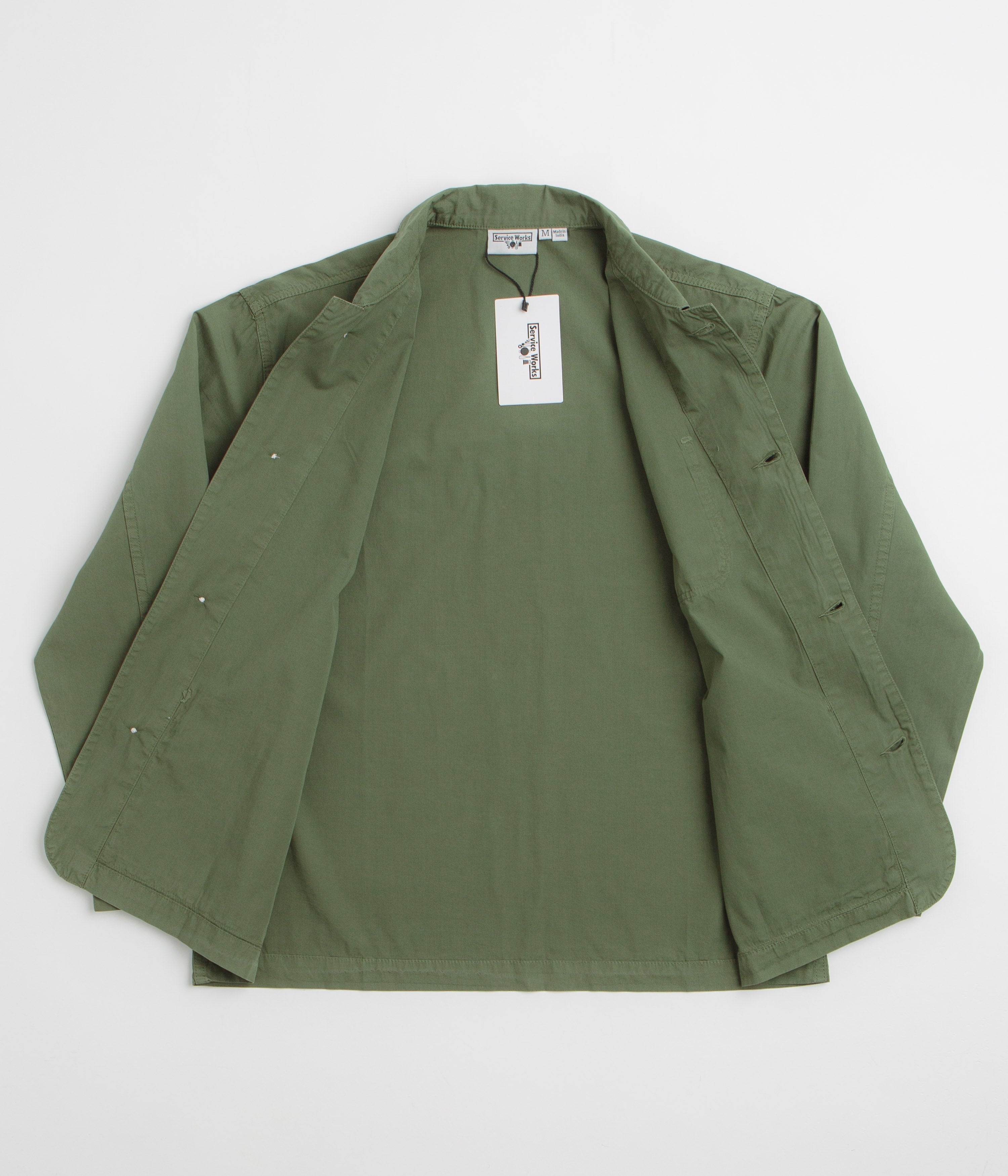 Service Works Easy Chef Shirt - Olive