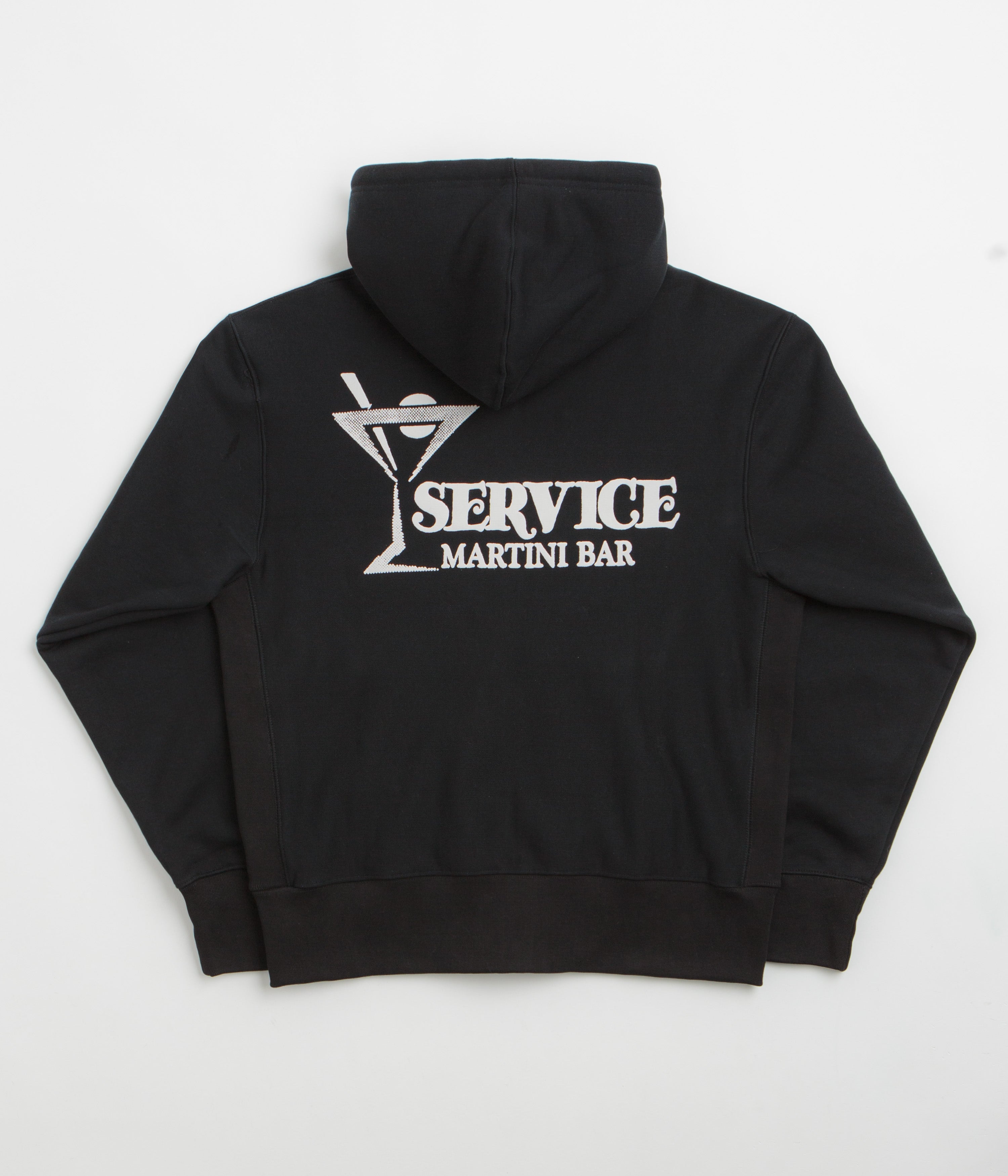 Service Works Martini Zipper Hoodie - Black