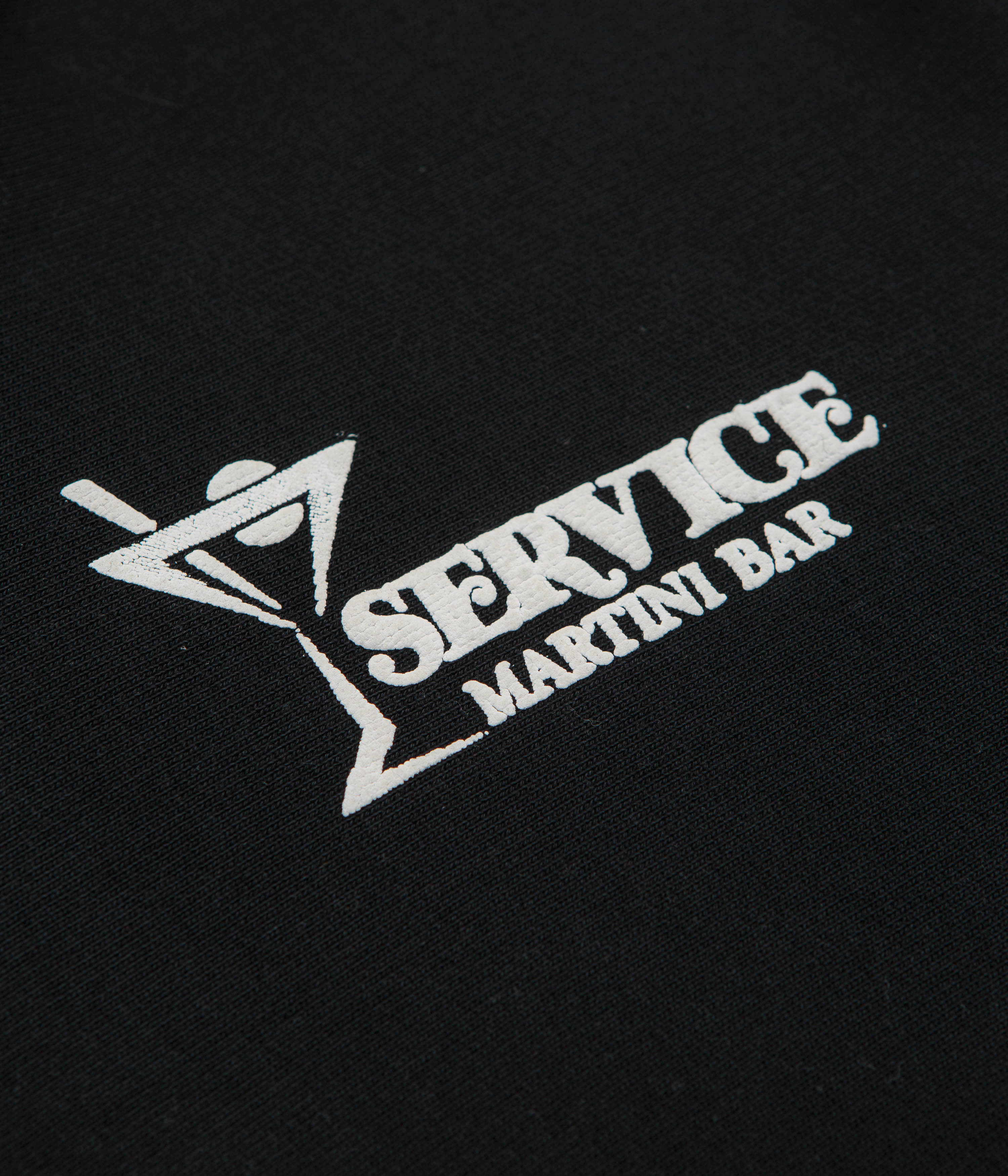 Service Works Martini Zipper Hoodie - Black