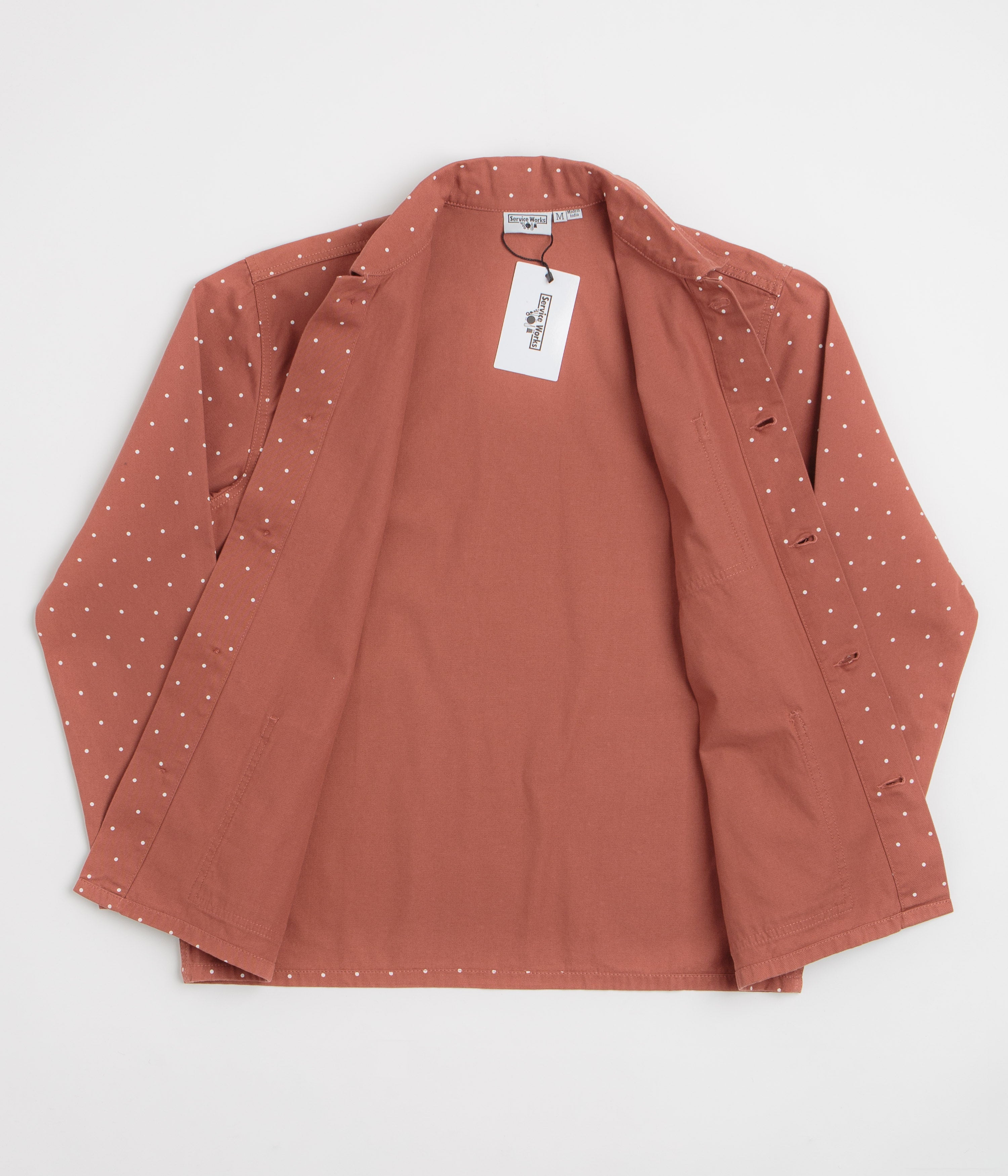 Service Works Polka Dot Chore Shirt - Clay