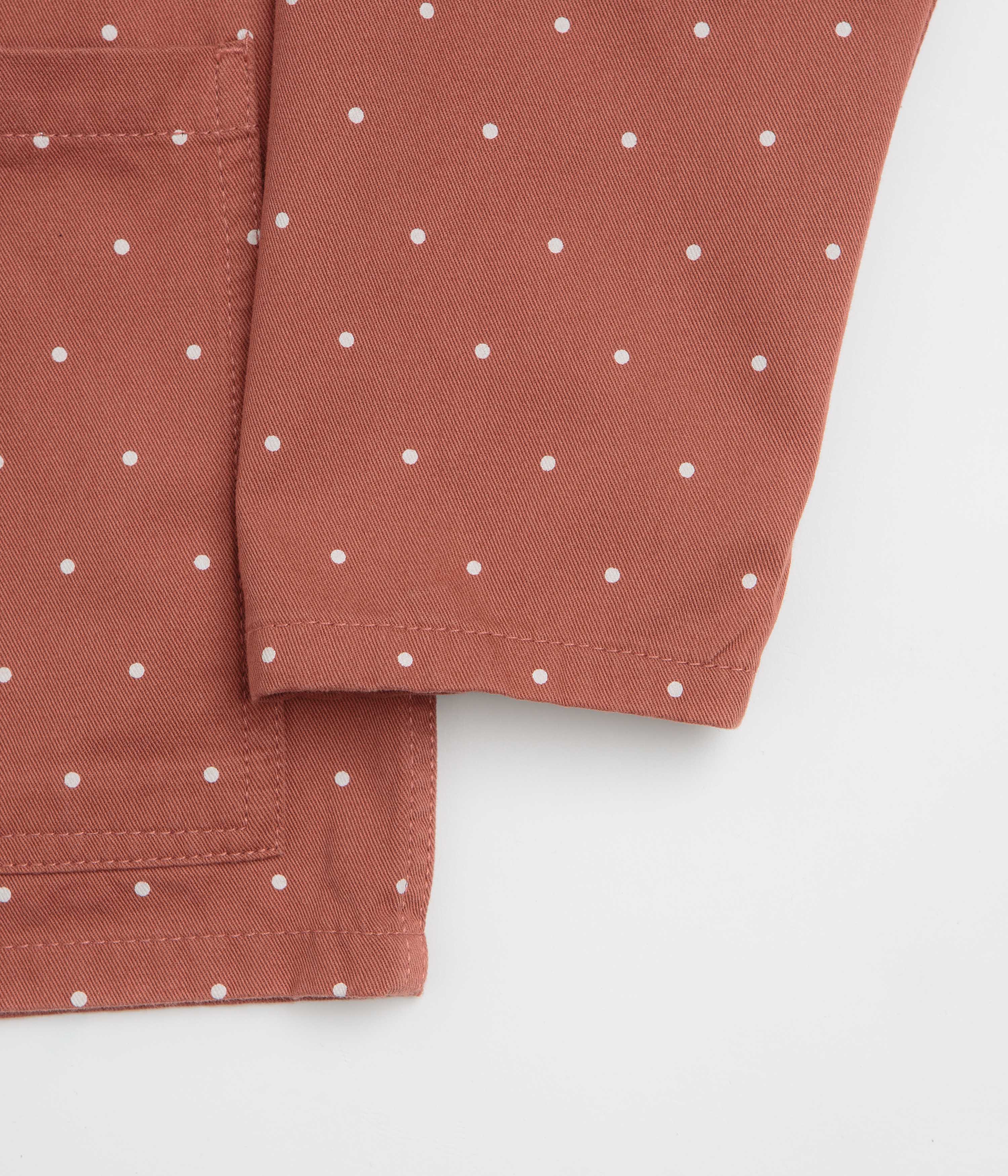 Service Works Polka Dot Chore Shirt - Clay