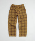 Service Works Thistle Plaid Chef Pants - Ochre