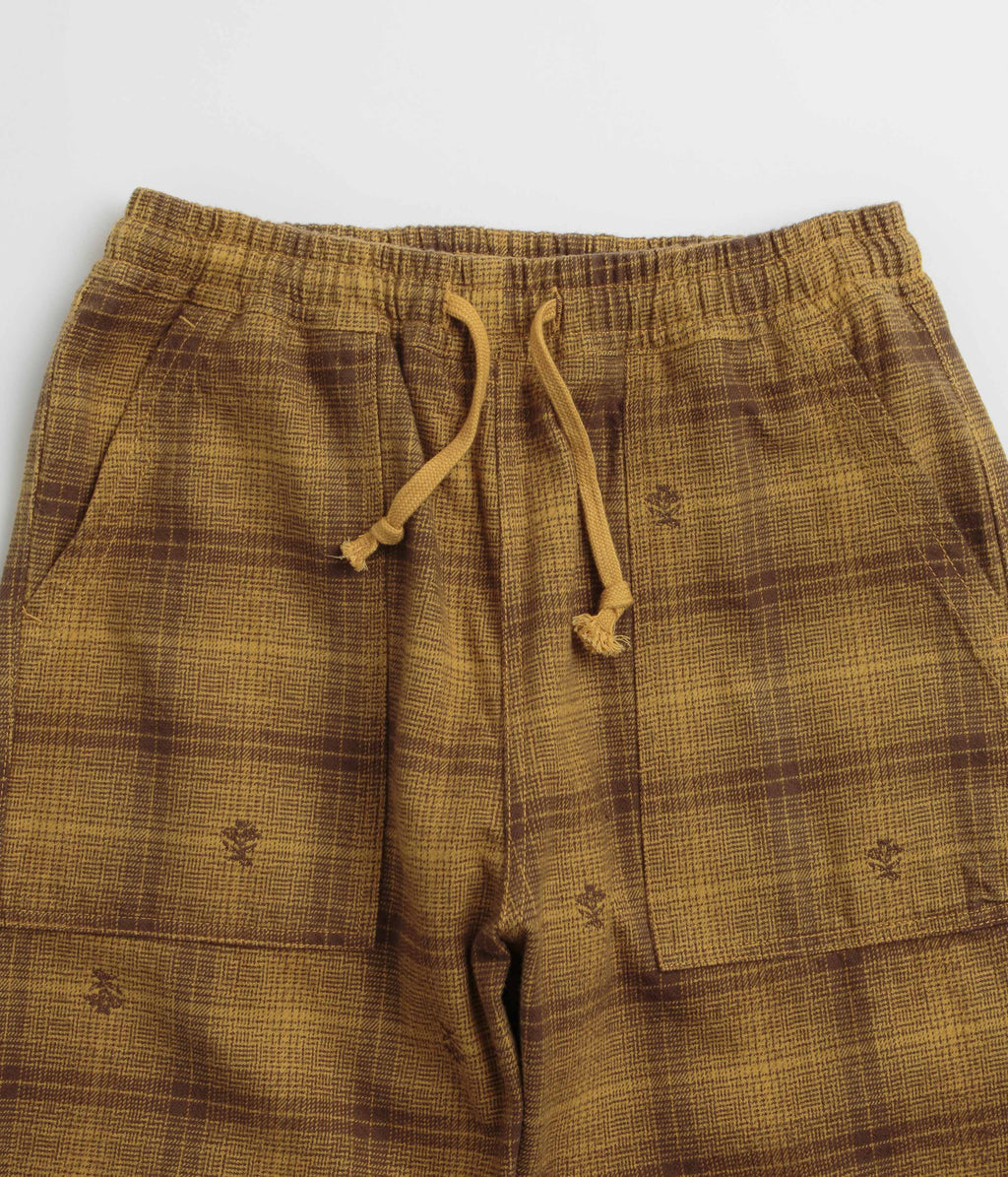 Service Works Thistle Plaid Chef Pants - Ochre