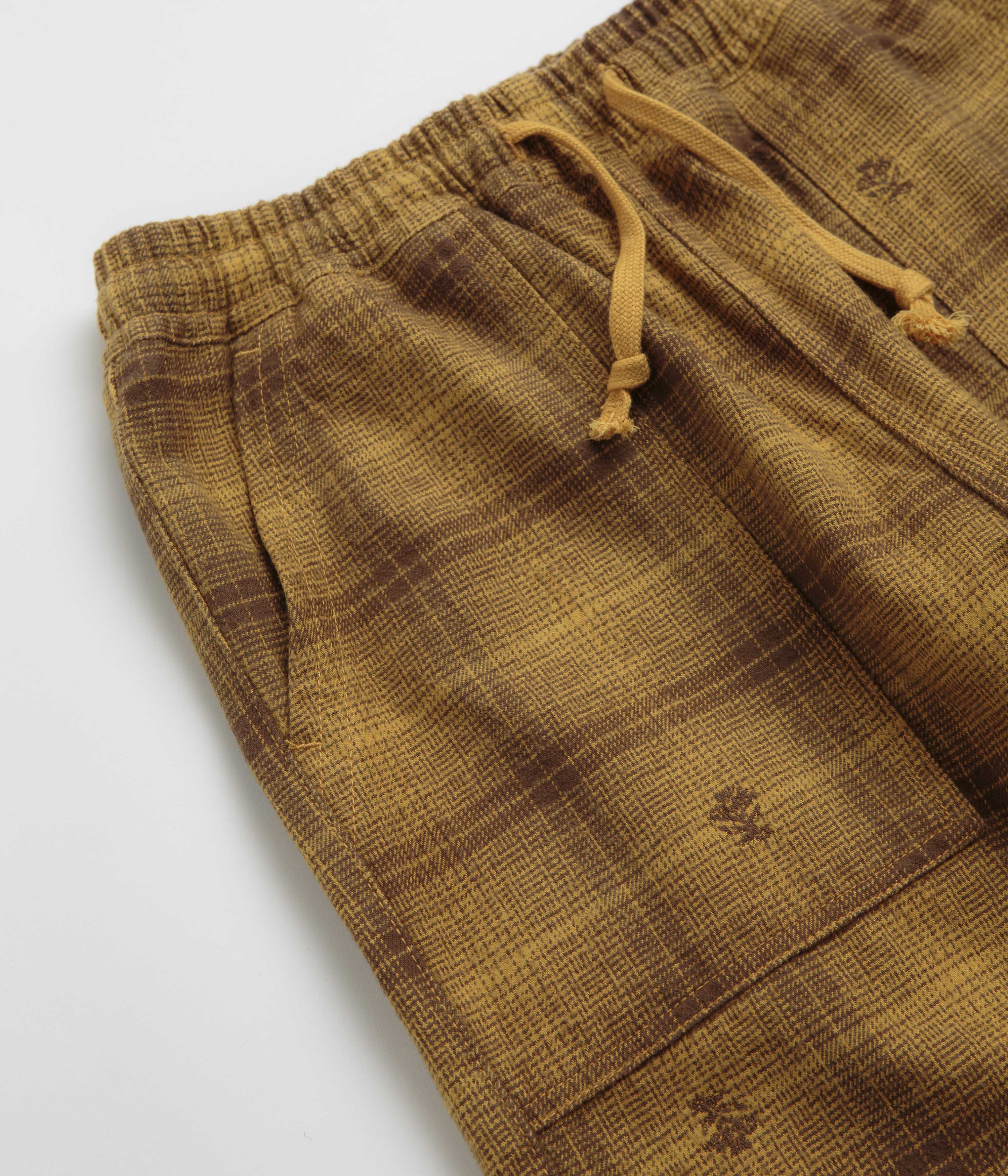 Service Works Thistle Plaid Chef Pants - Ochre