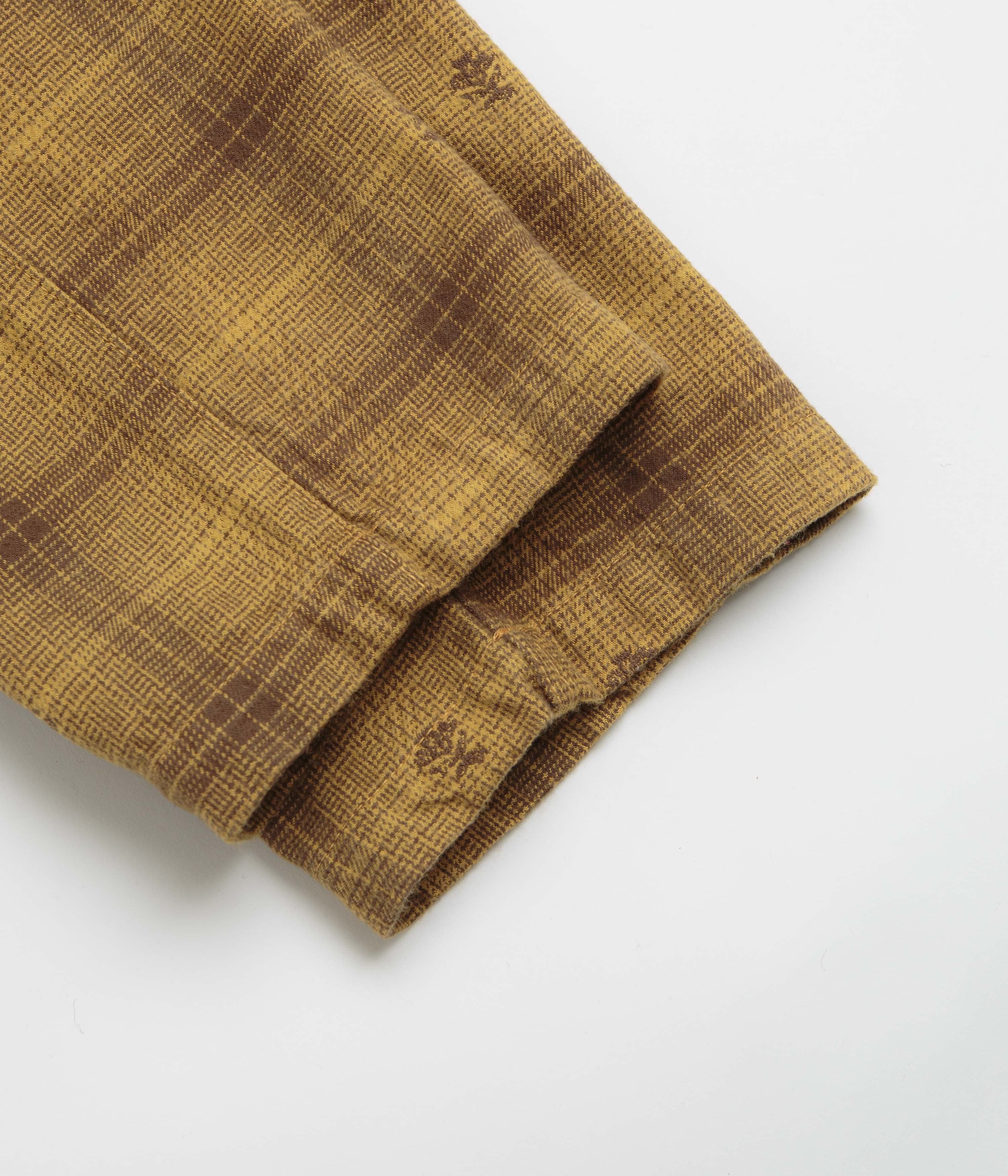 Service Works Thistle Plaid Chef Pants - Ochre