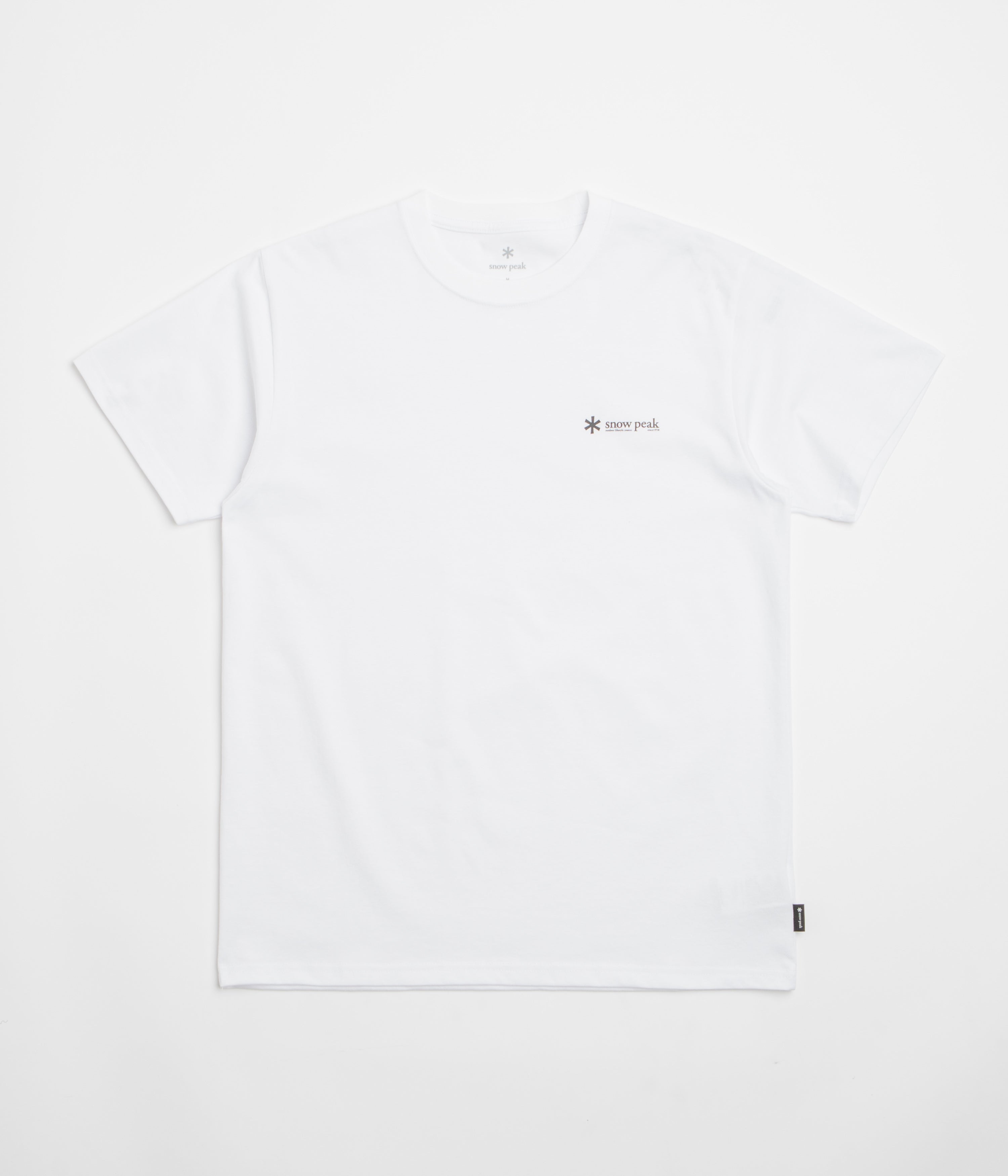 Snow Peak Chest Logo T-Shirt - White