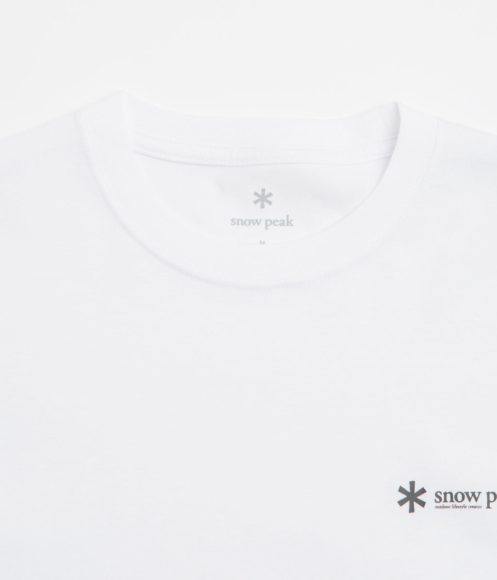 Snow Peak Chest Logo T-Shirt - White