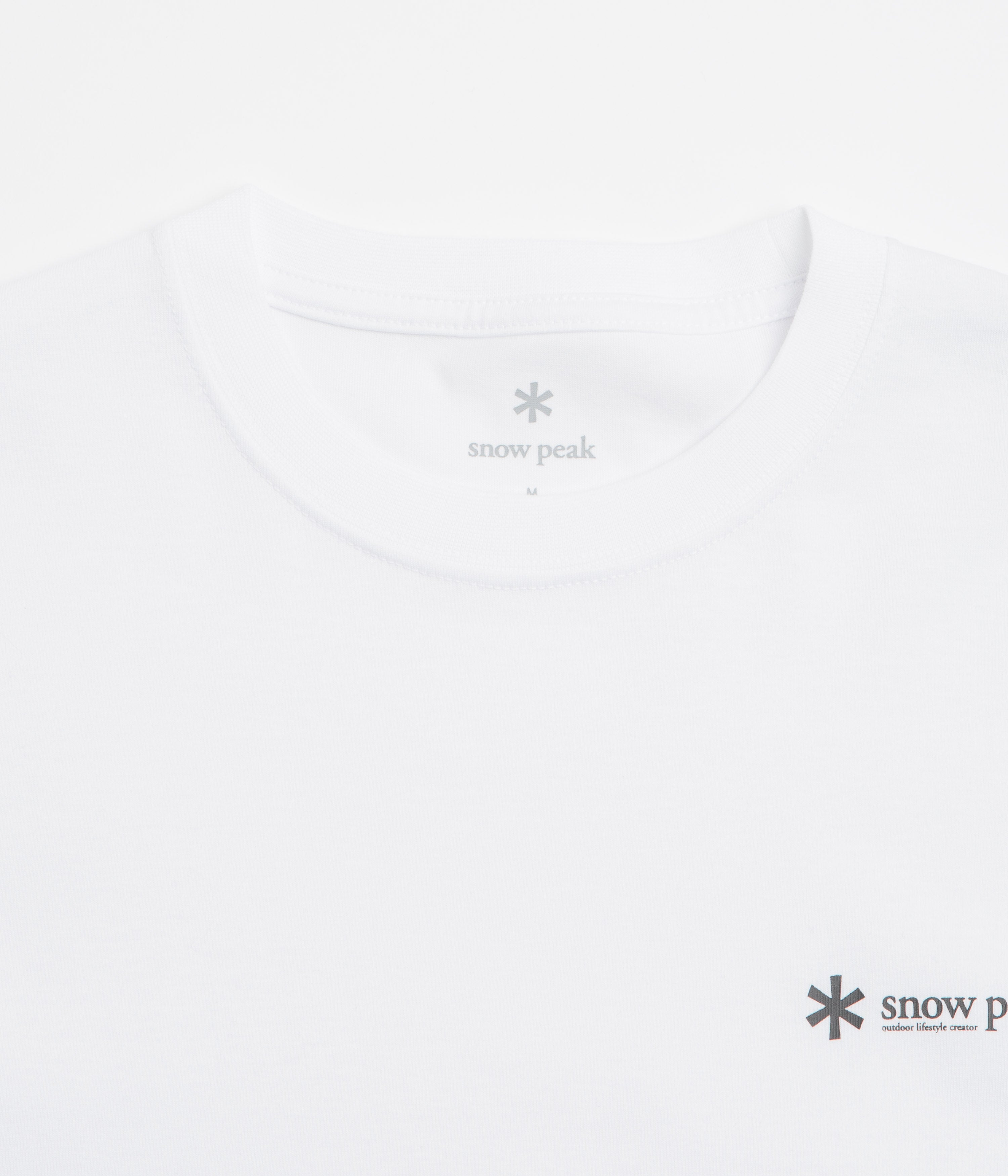 Snow Peak Chest Logo T-Shirt - White