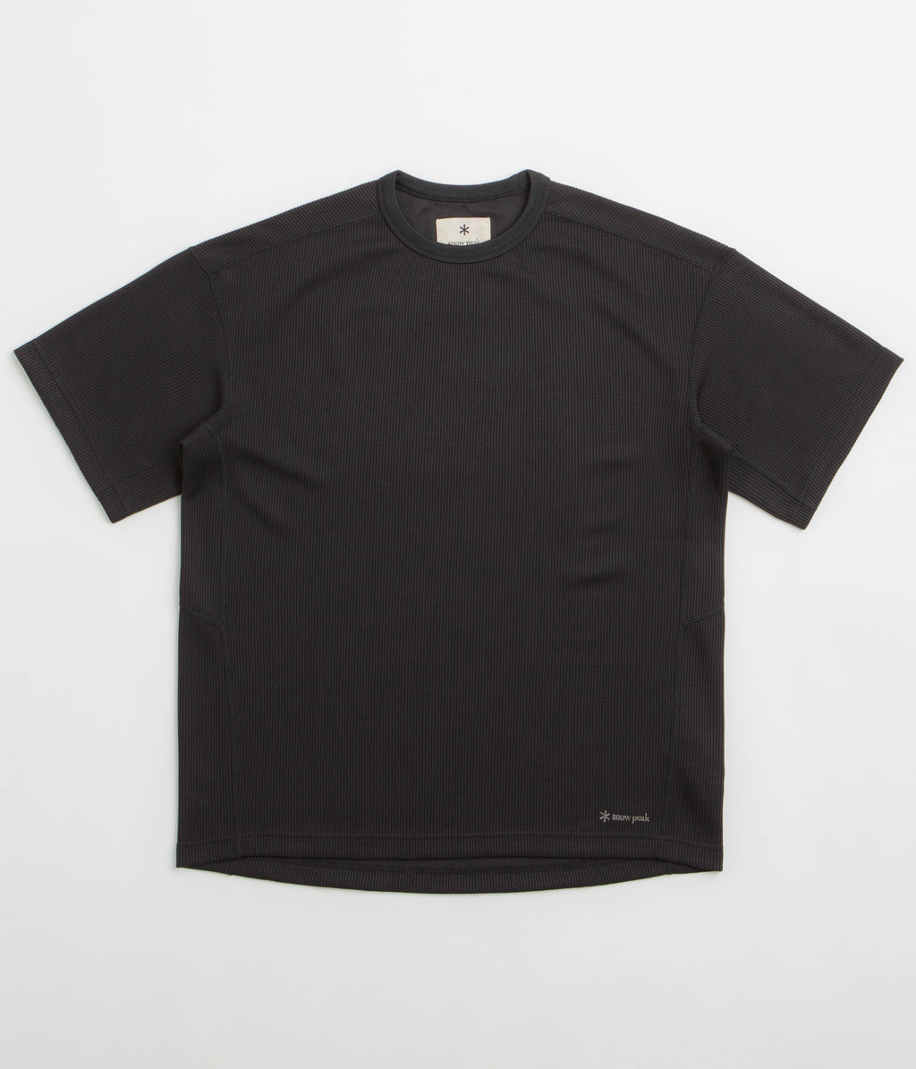 Snow Peak Dry Thermal T-Shirt - Black