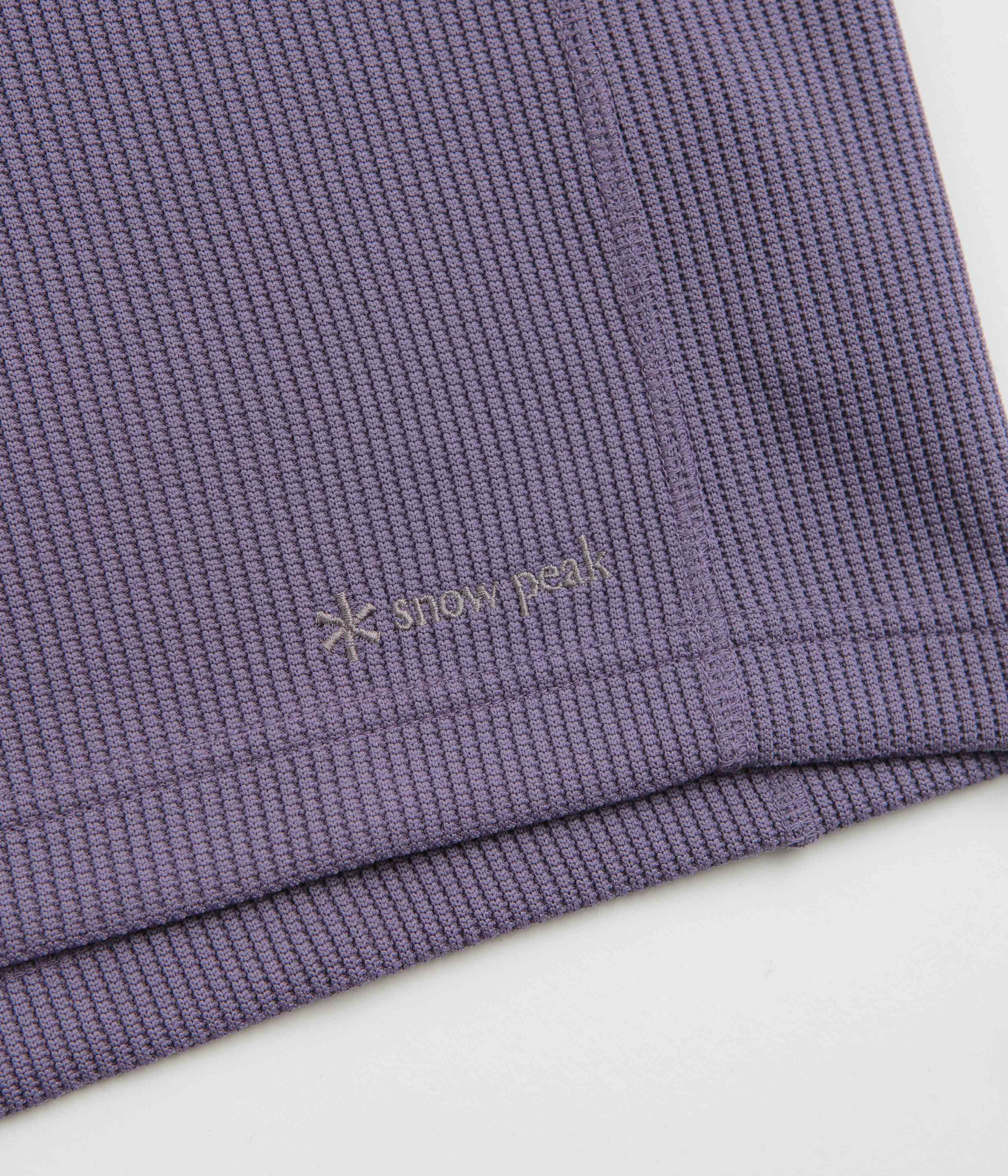 Snow Peak Dry Thermal T-Shirt - Light Purple