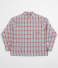 Snow Peak Fade Check Breezy Shirt - Red