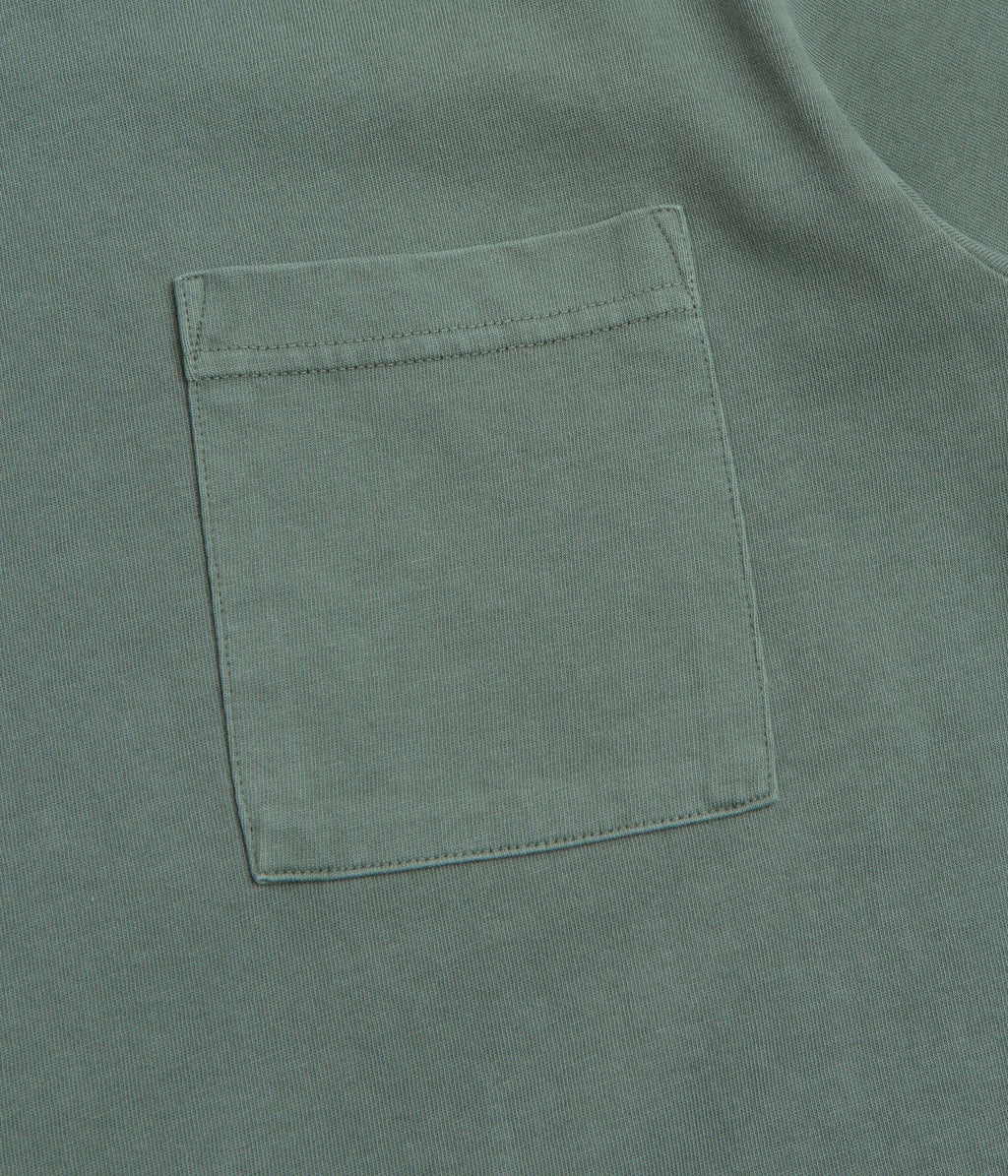 Snow Peak Garment Dyed T-Shirt - Dark Green