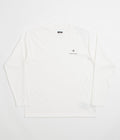 Snow Peak NSD Logo Long Sleeve T-Shirt - Off White