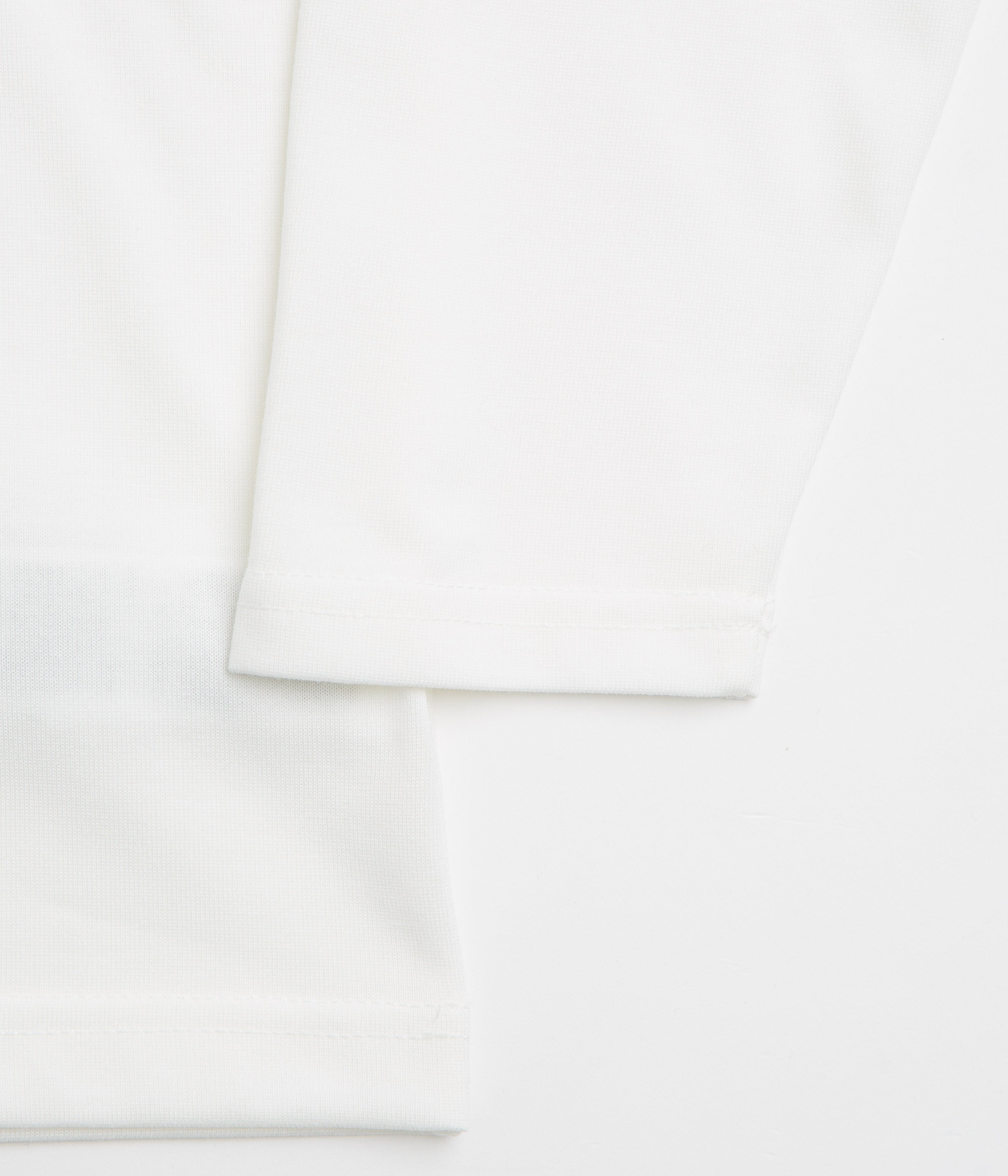 Snow Peak NSD Logo Long Sleeve T-Shirt - Off White