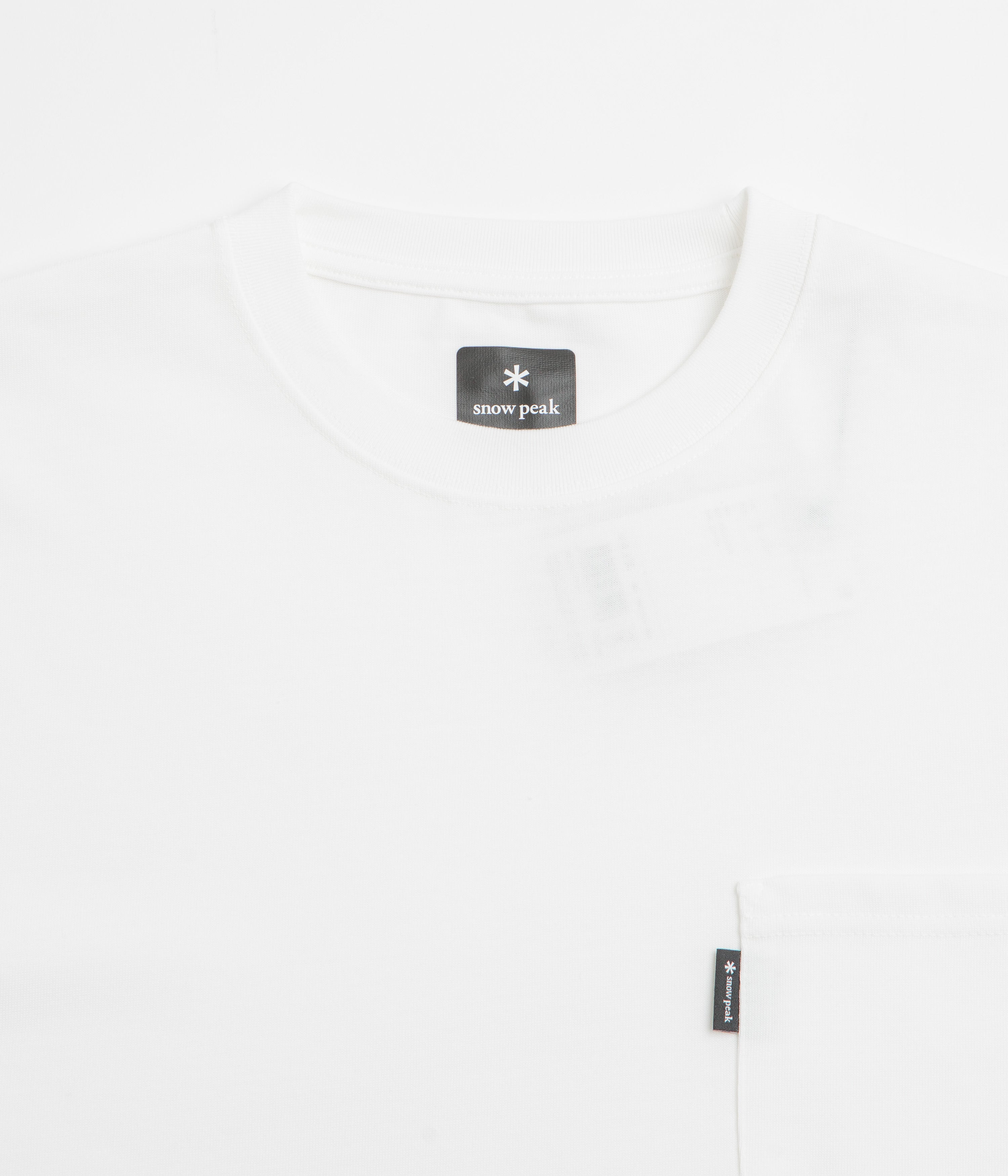 Snow Peak NSD Pocket T-Shirt - Off White