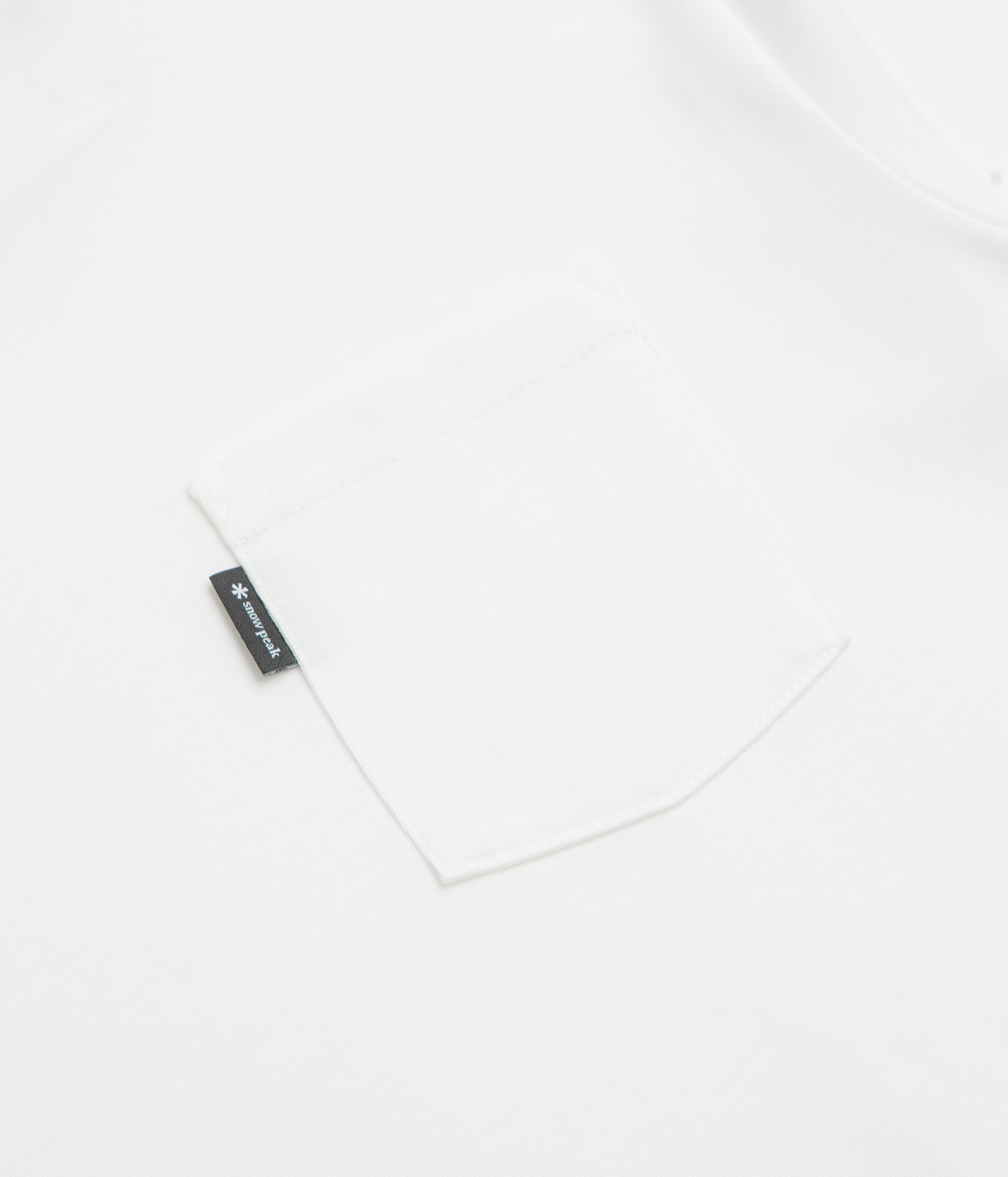 Snow Peak NSD Pocket T-Shirt - Off White