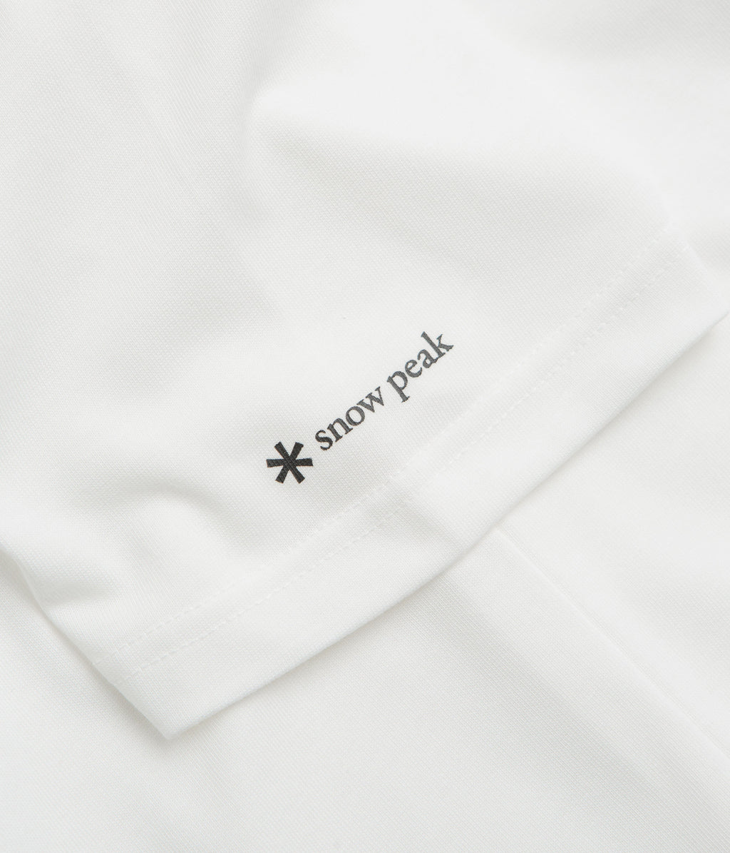 Snow Peak NSD Pocket T-Shirt - Off White