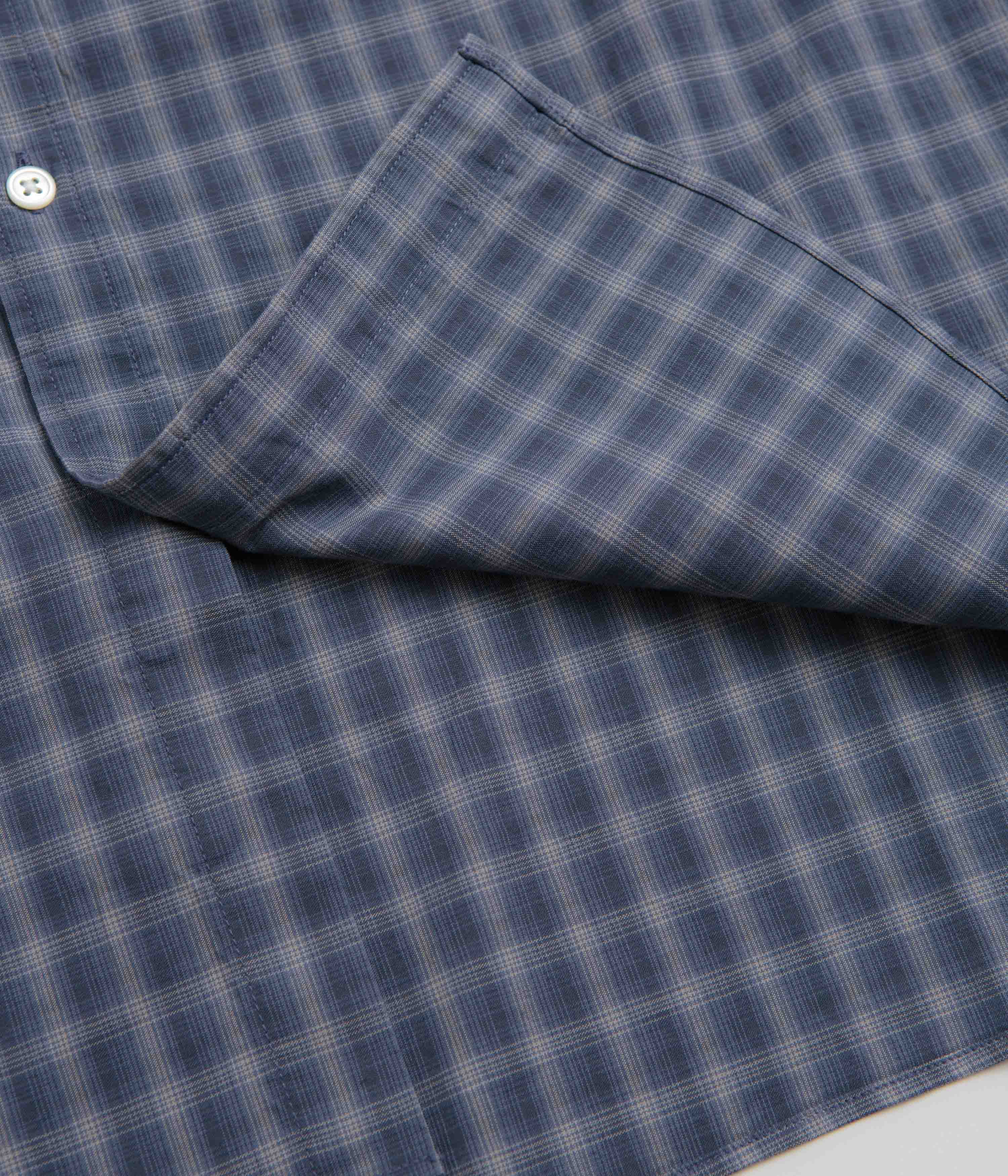 Snow Peak Ombre Check Shirt - Blue