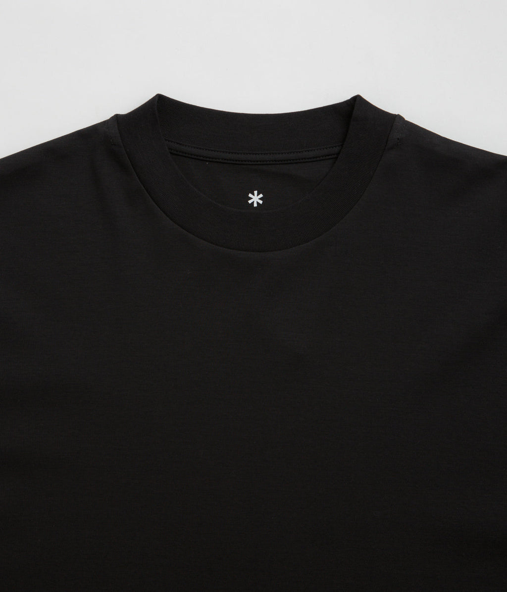 Snow Peak Organic Cotton Mercerized T-Shirt - Black