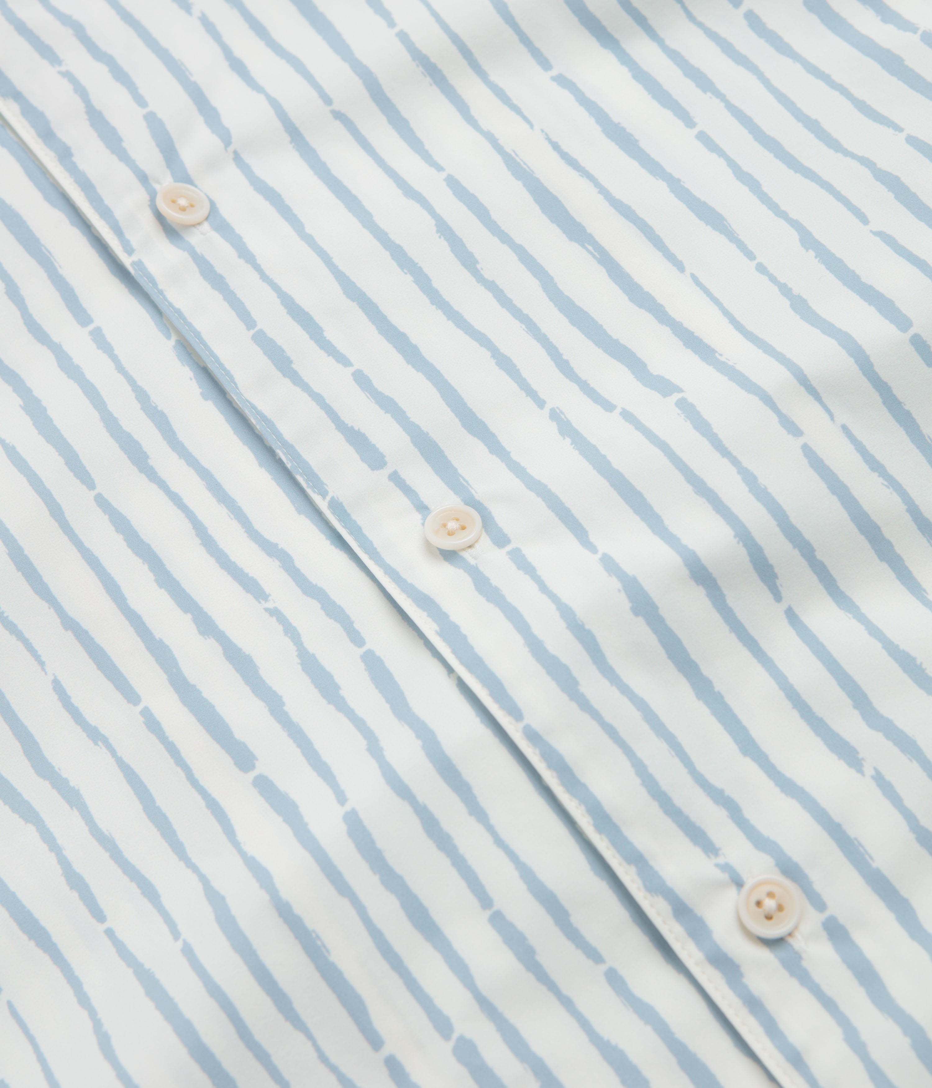 Snow Peak Patterned Take Short Sleeve Shirt - Light Grey