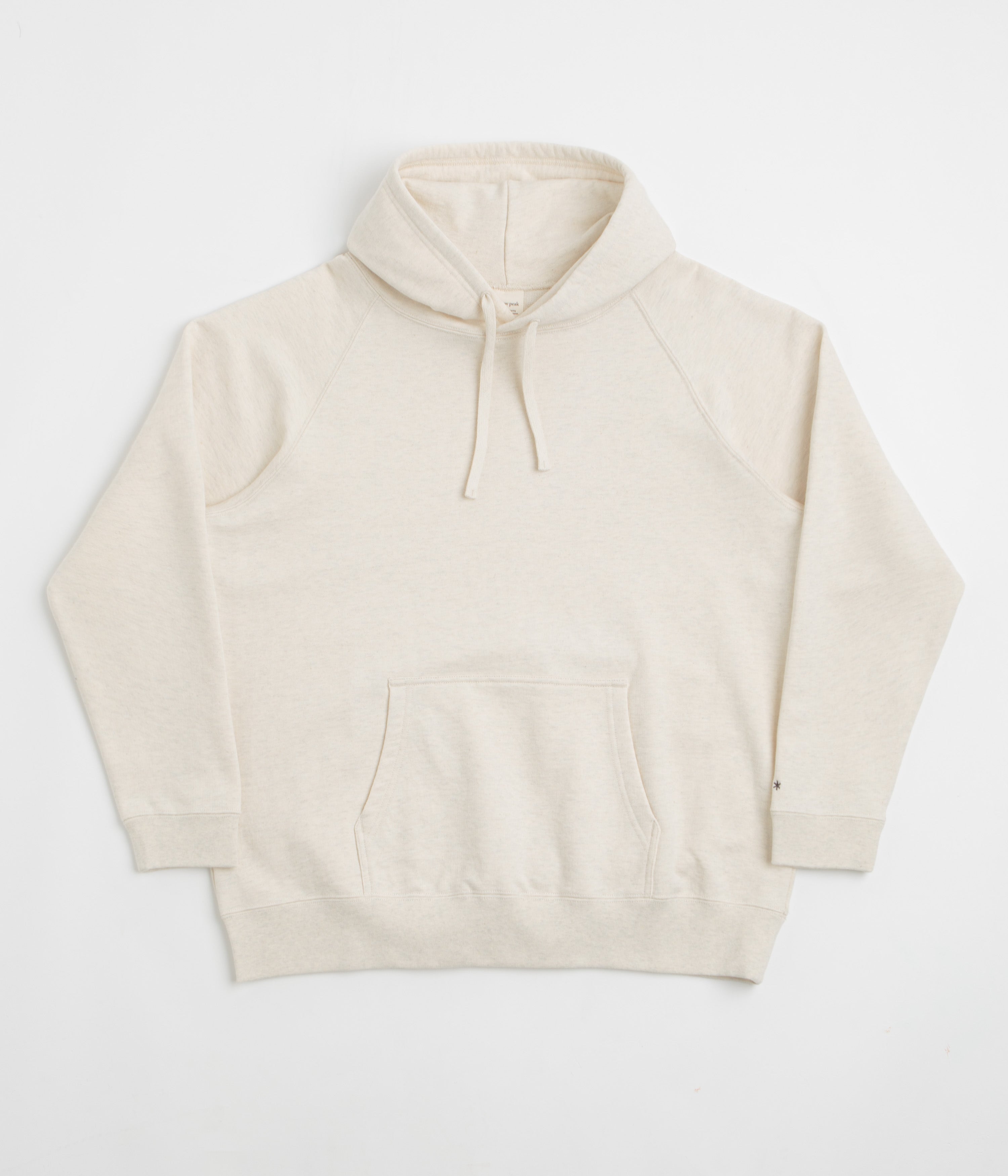 Snow Peak Recycled Cotton Hoodie - Oatmeal