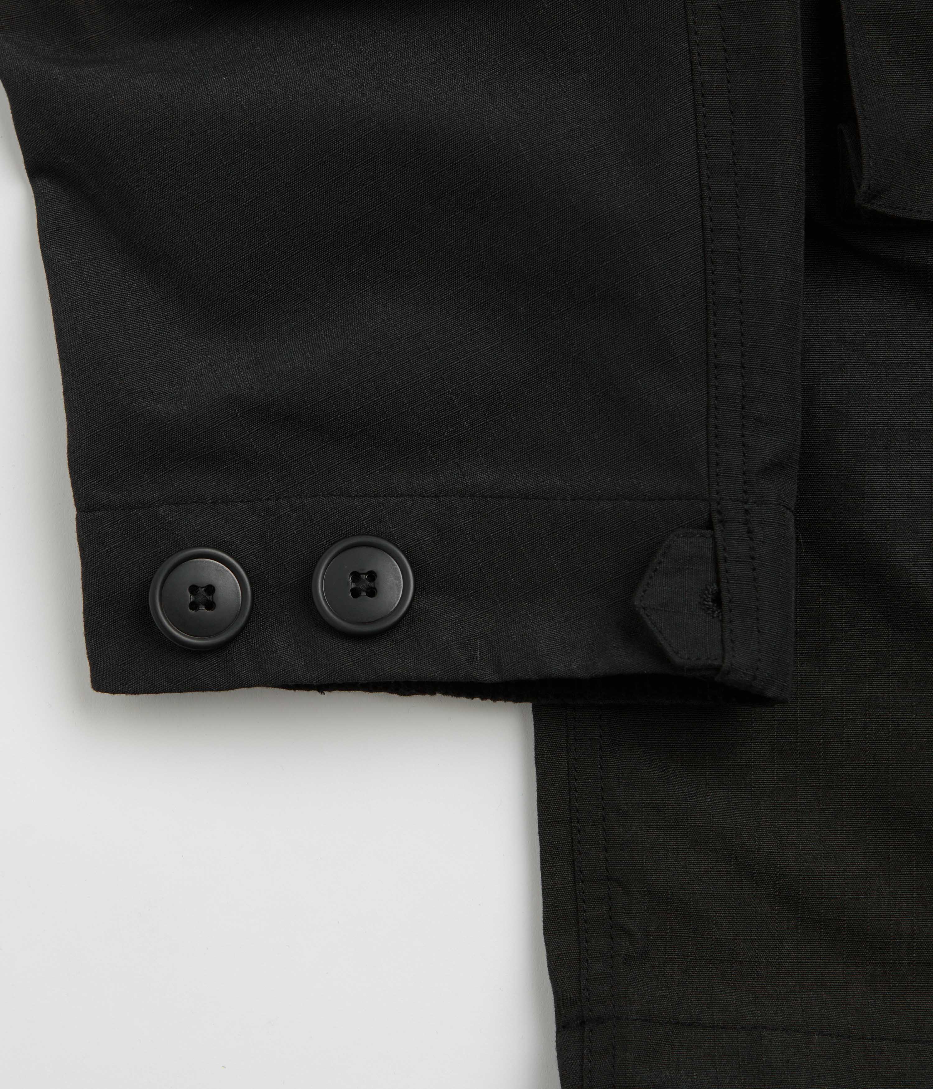Snow Peak Takibi Ripstop Adjustable Jacket - Black