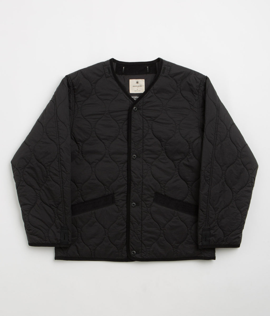 Snow Peak Takibi Ripstop Adjustable Jacket - Black