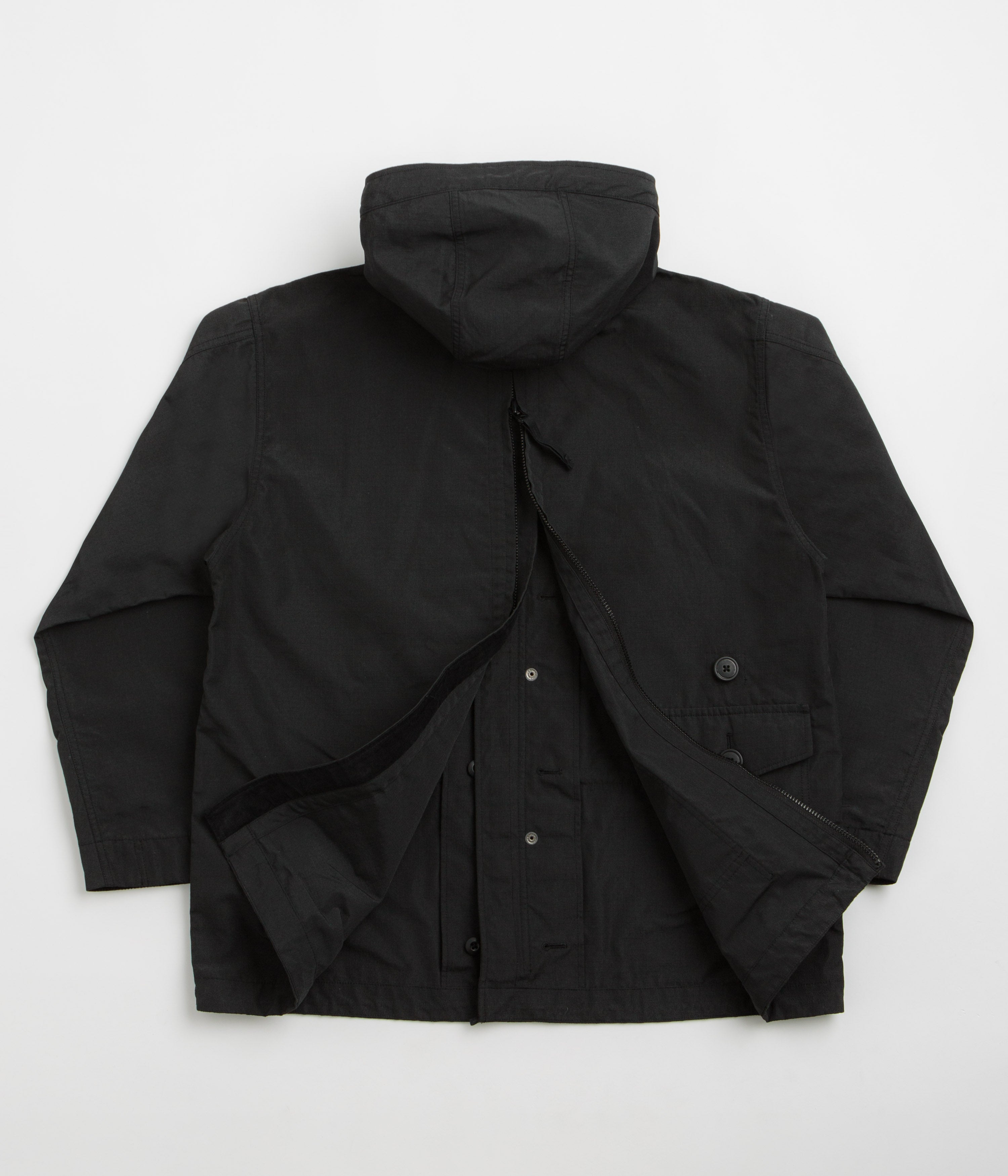Snow Peak Takibi Ripstop Adjustable Jacket - Black