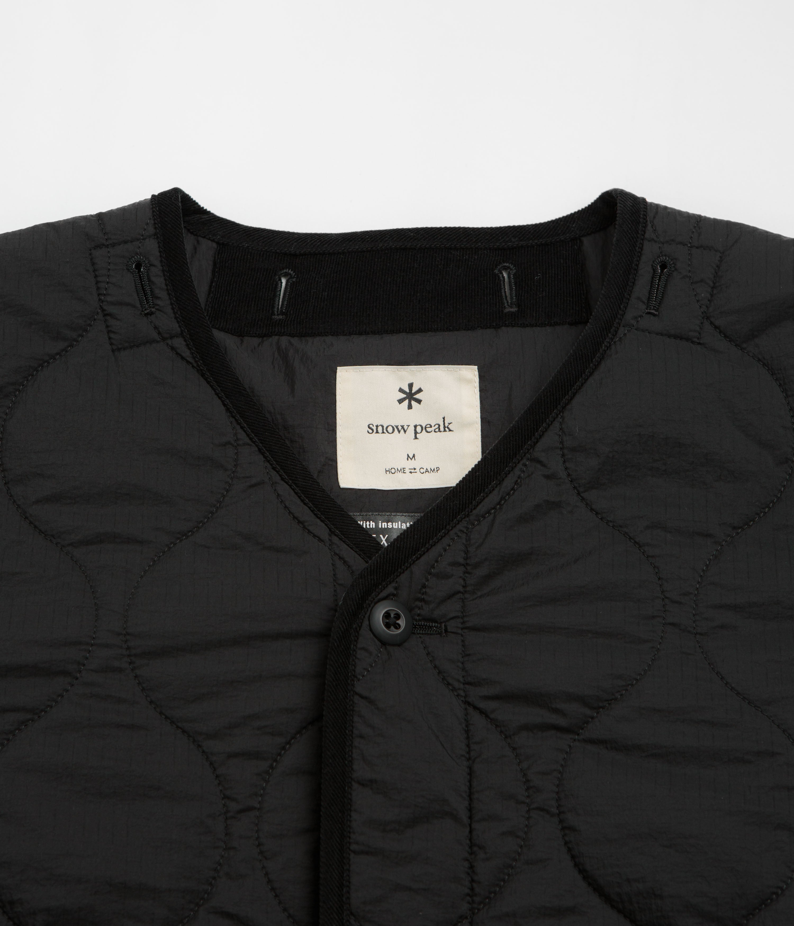 Snow Peak Takibi Ripstop Adjustable Jacket - Black