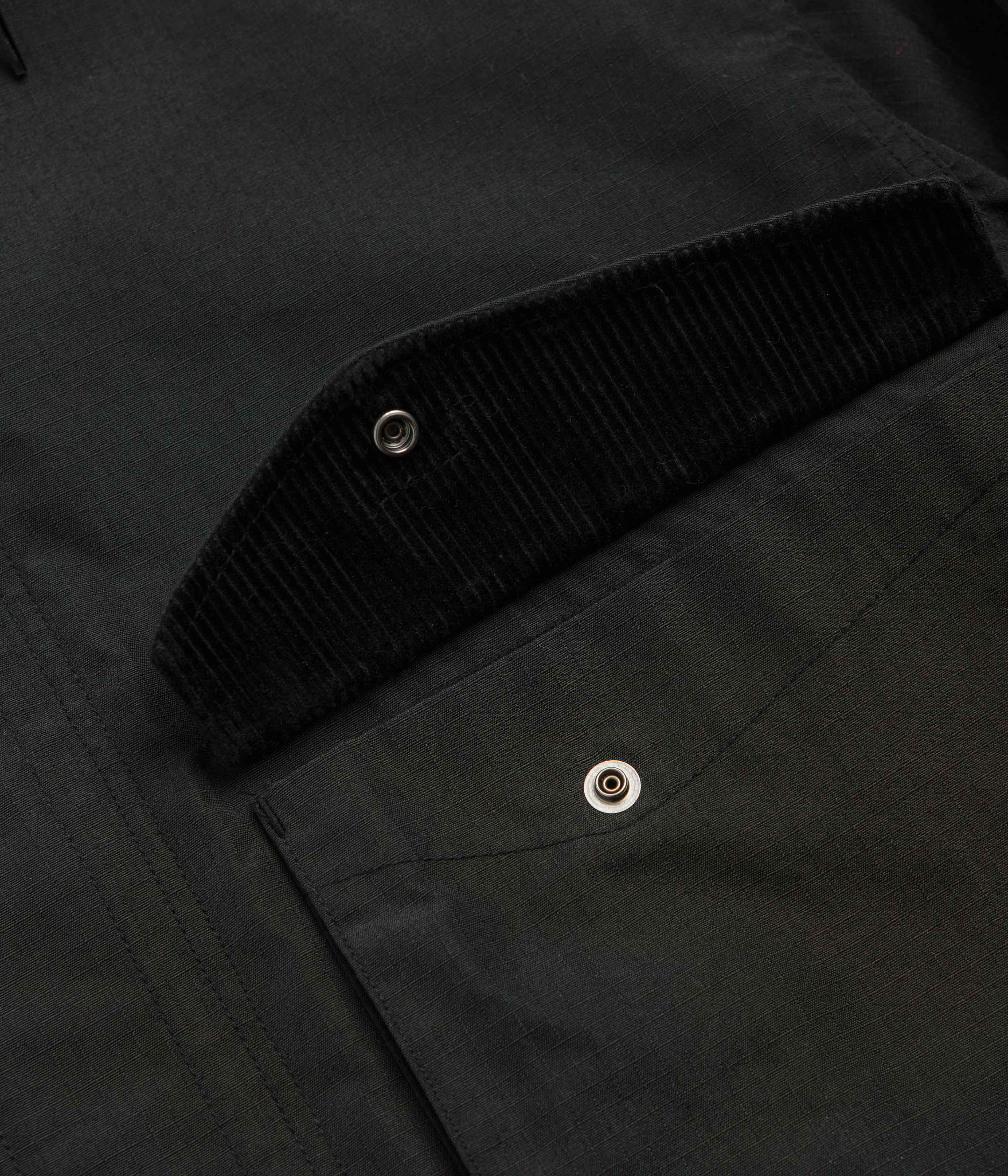 Snow Peak Takibi Ripstop Adjustable Jacket - Black